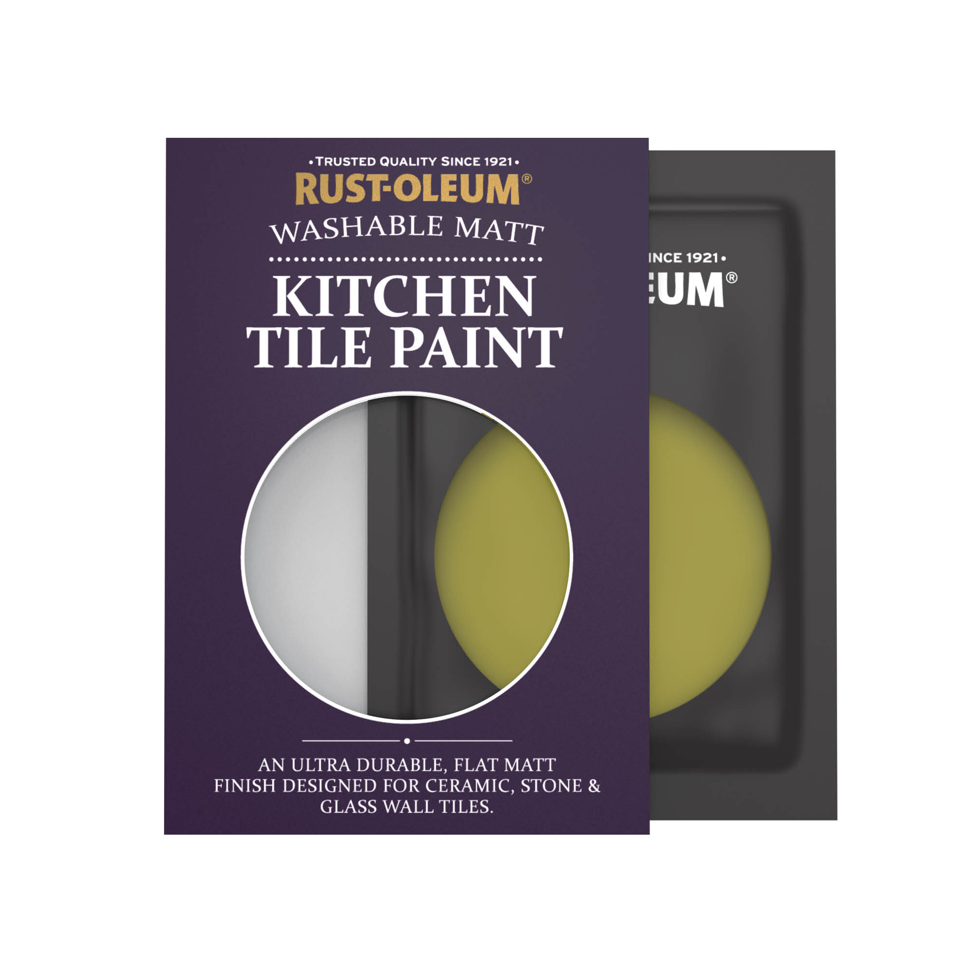 Kitchen Tile Paint, Matt Finish - Pickled Olive 10ml