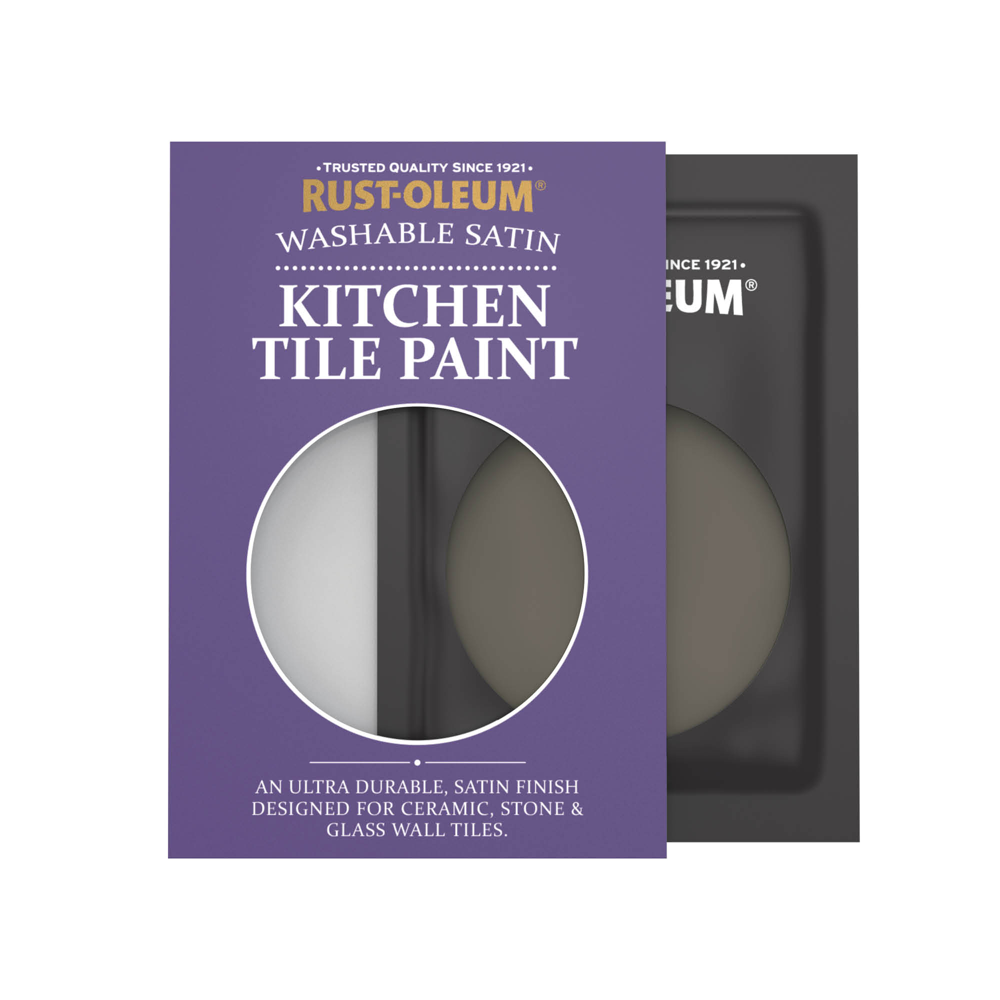 Kitchen Tile Paint, Satin Finish - Fallow 10ml