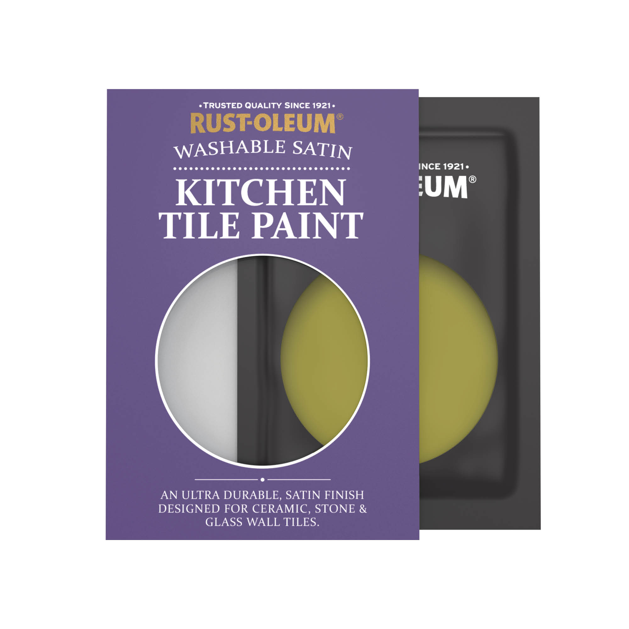 Kitchen Tile Paint, Satin Finish - Pickled Olive 10ml