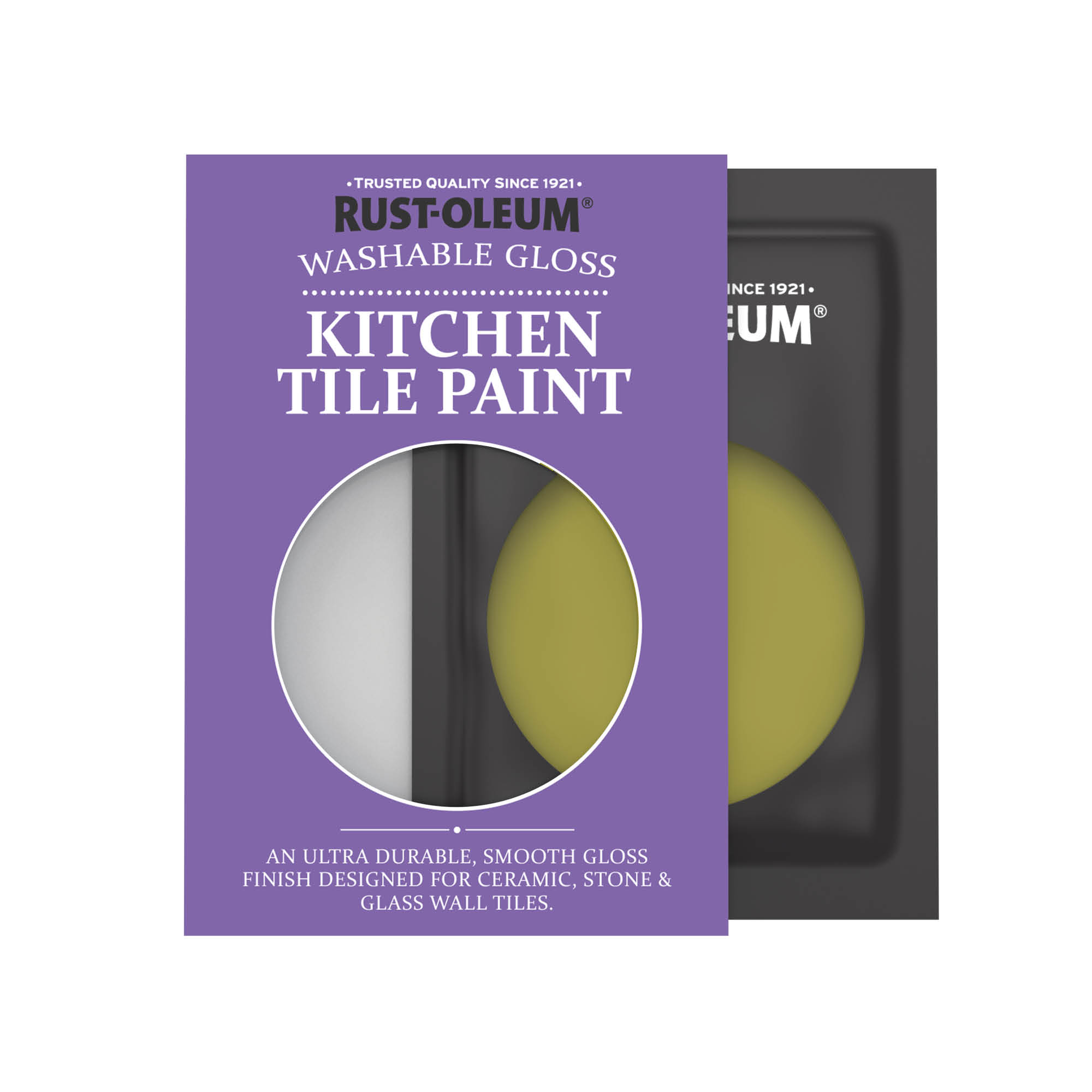 Kitchen Tile Paint, Gloss Finish - Pickled Olive 10ml