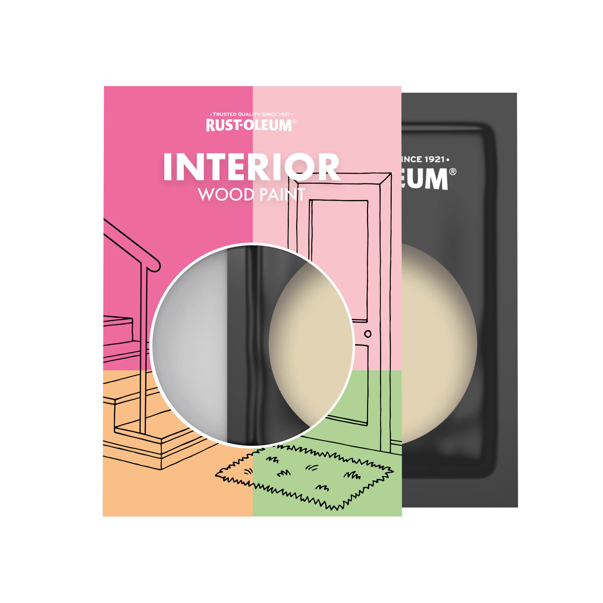 Interior Wood Paint, Matt Finish - Sandhaven 10ml