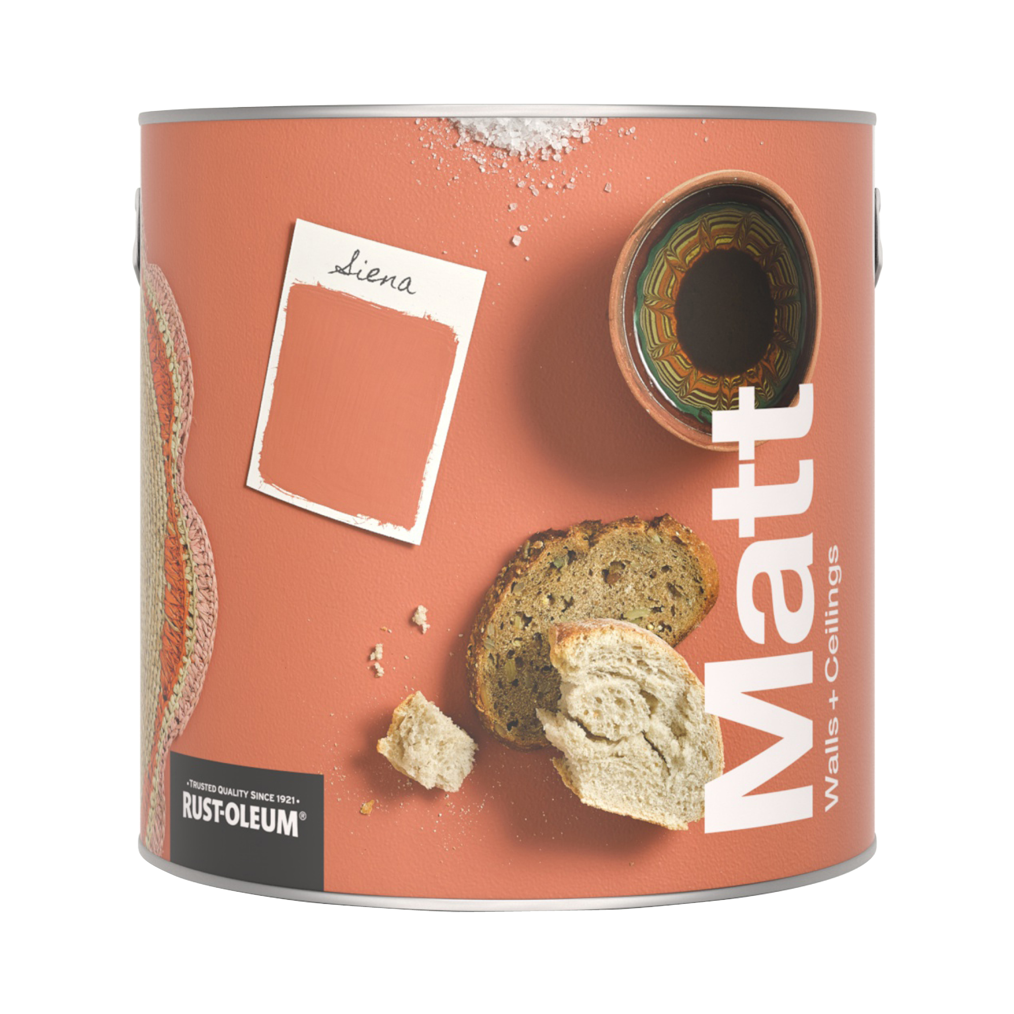 Washable Matt Wall Paint - Siena 2.5L