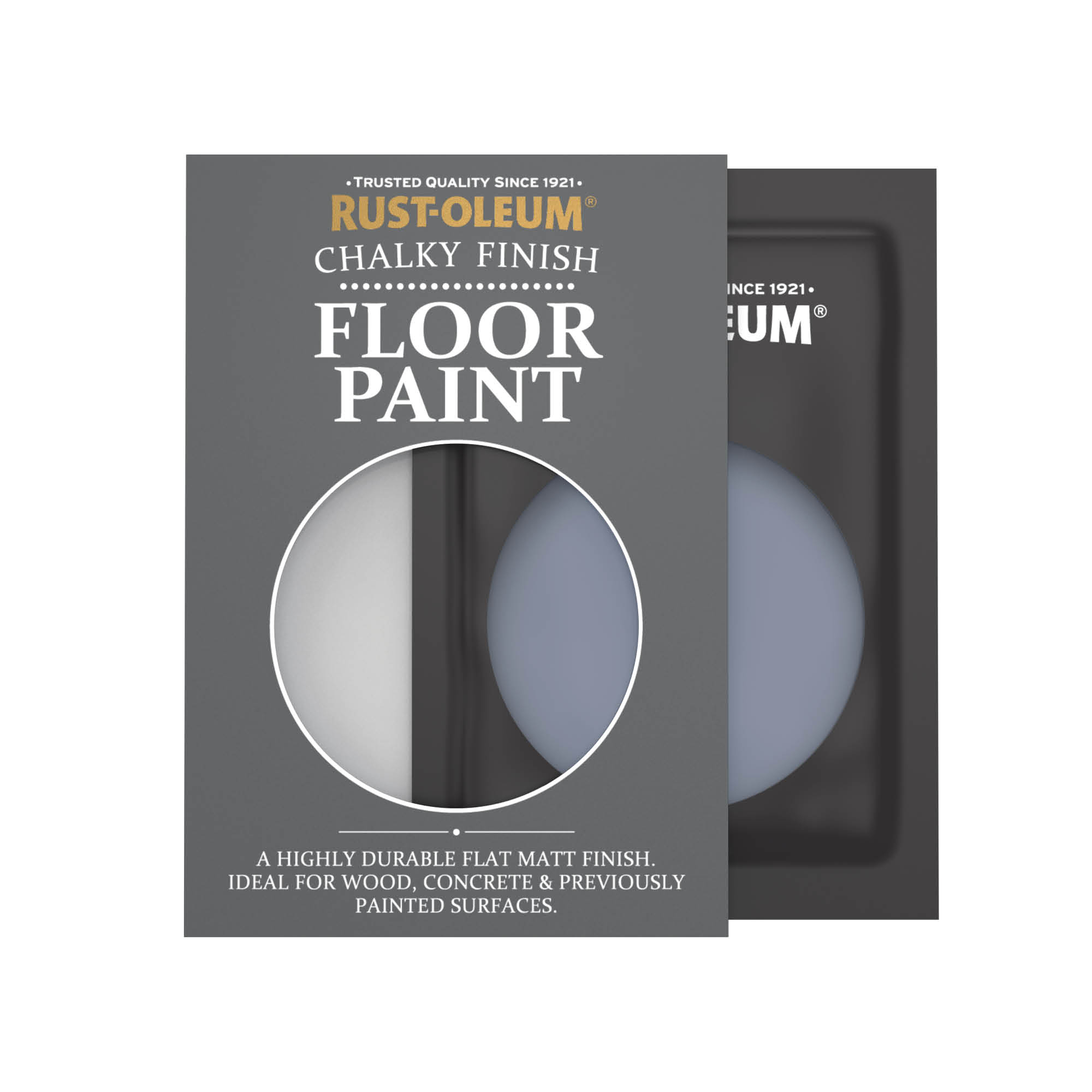 Floor Wood & Concrete Paint, Chalky Finish - Hush 10ml