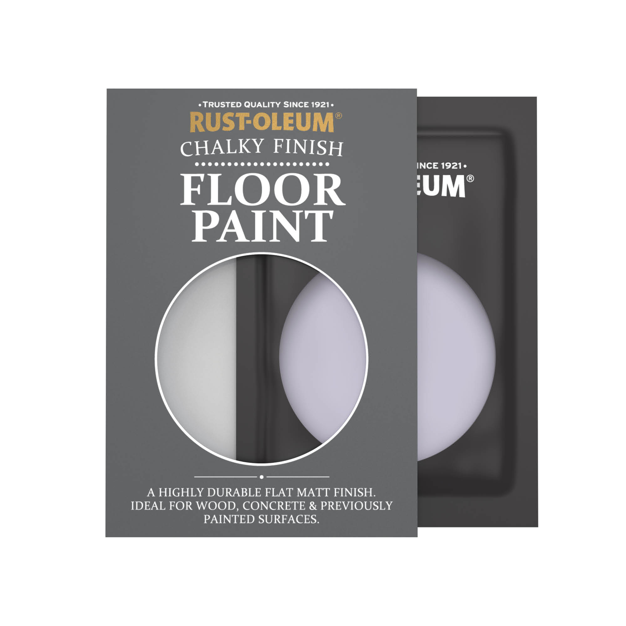 Floor Wood & Concrete Paint, Chalky Finish - Wisteria 10ml