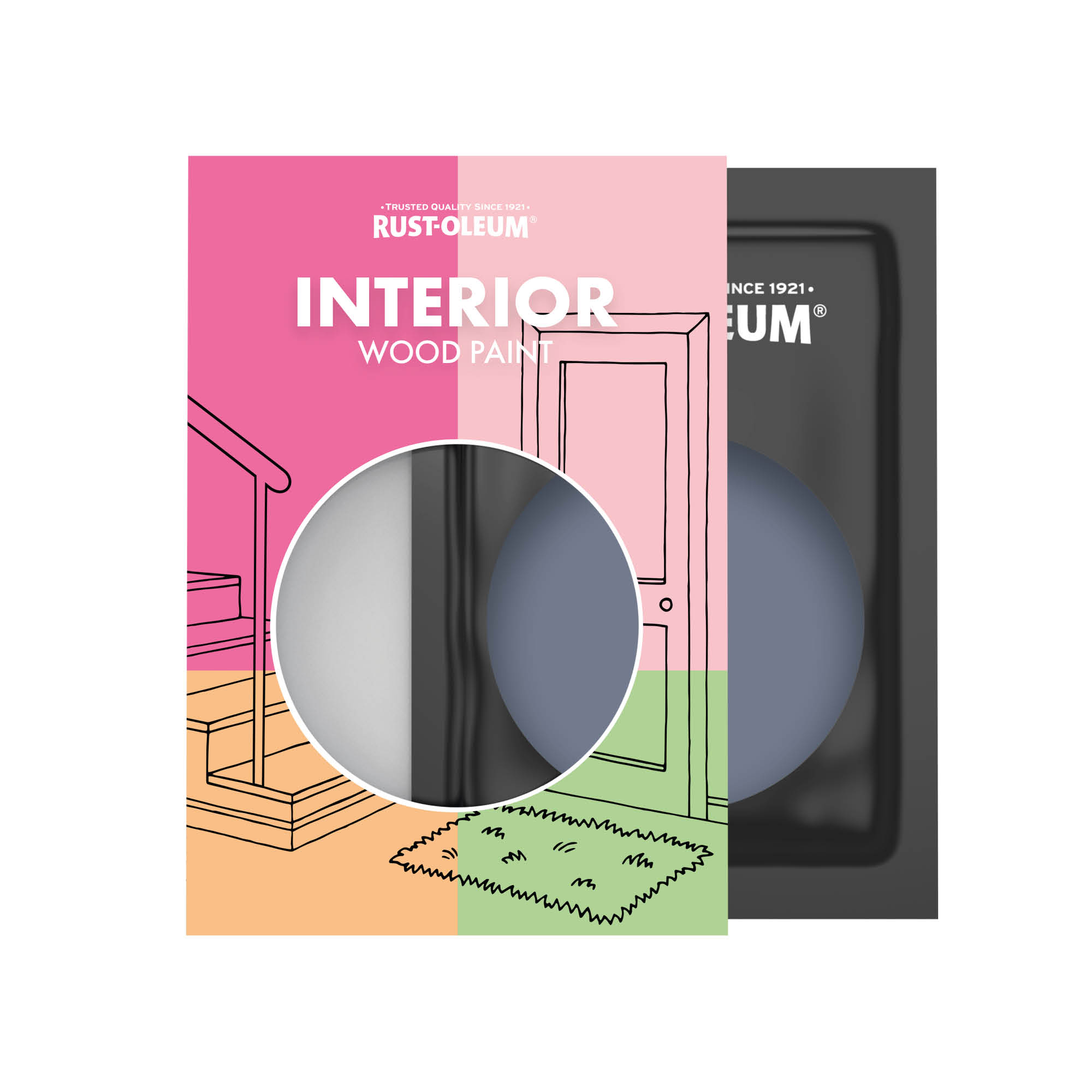 Interior Wood Paint, Gloss Finish - Hush 10ml