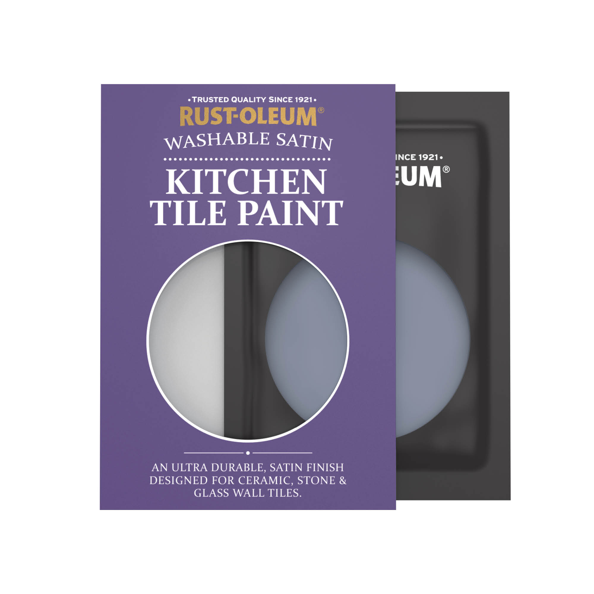 Kitchen Tile Paint, Satin Finish - Hush 10ml
