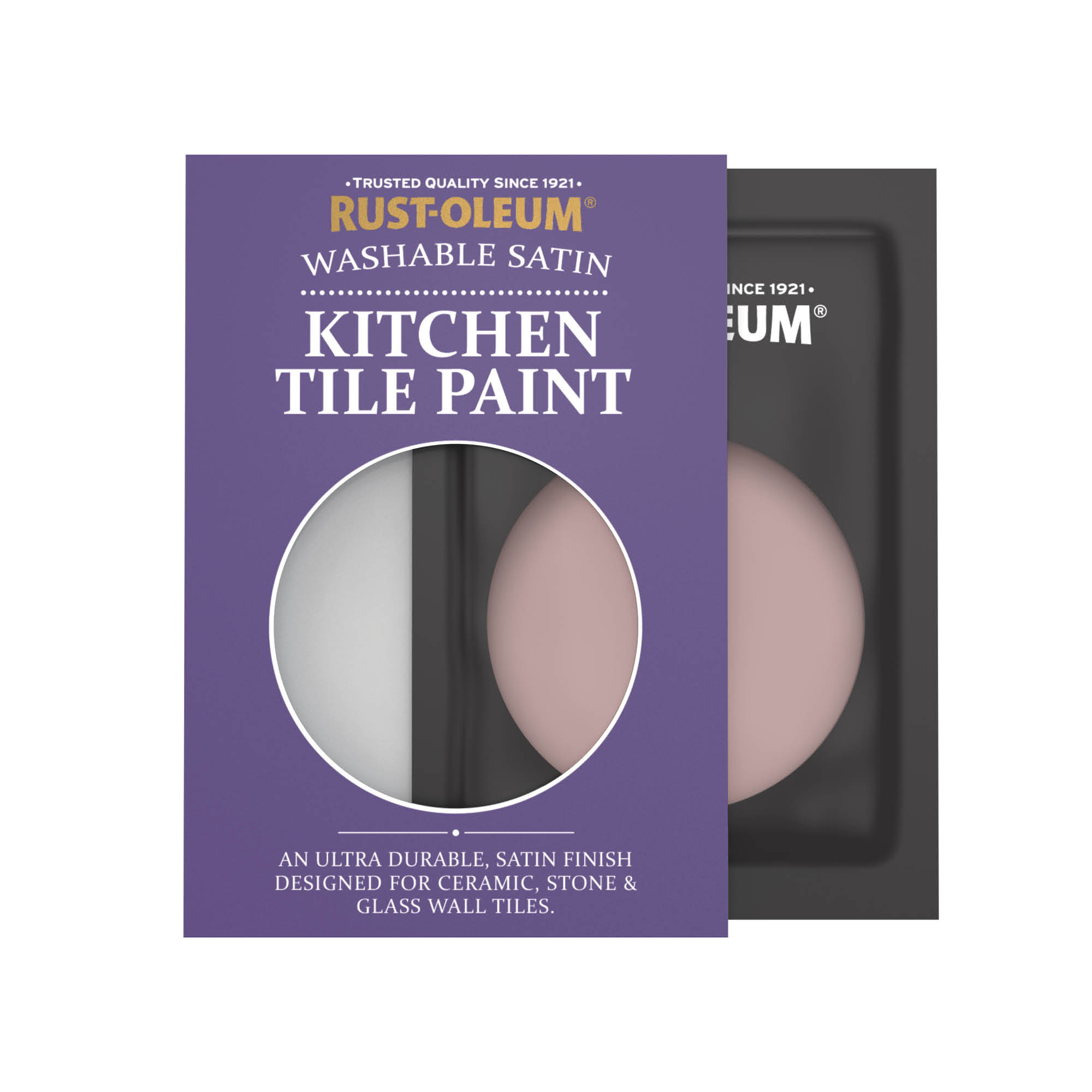 Kitchen Tile Paint, Satin Finish - Heartfelt 10ml