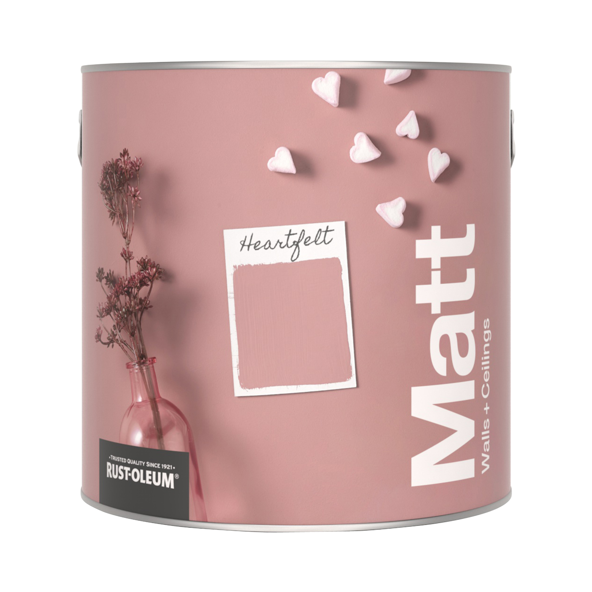 Washable Matt Wall Paint - Heartfelt 2.5L