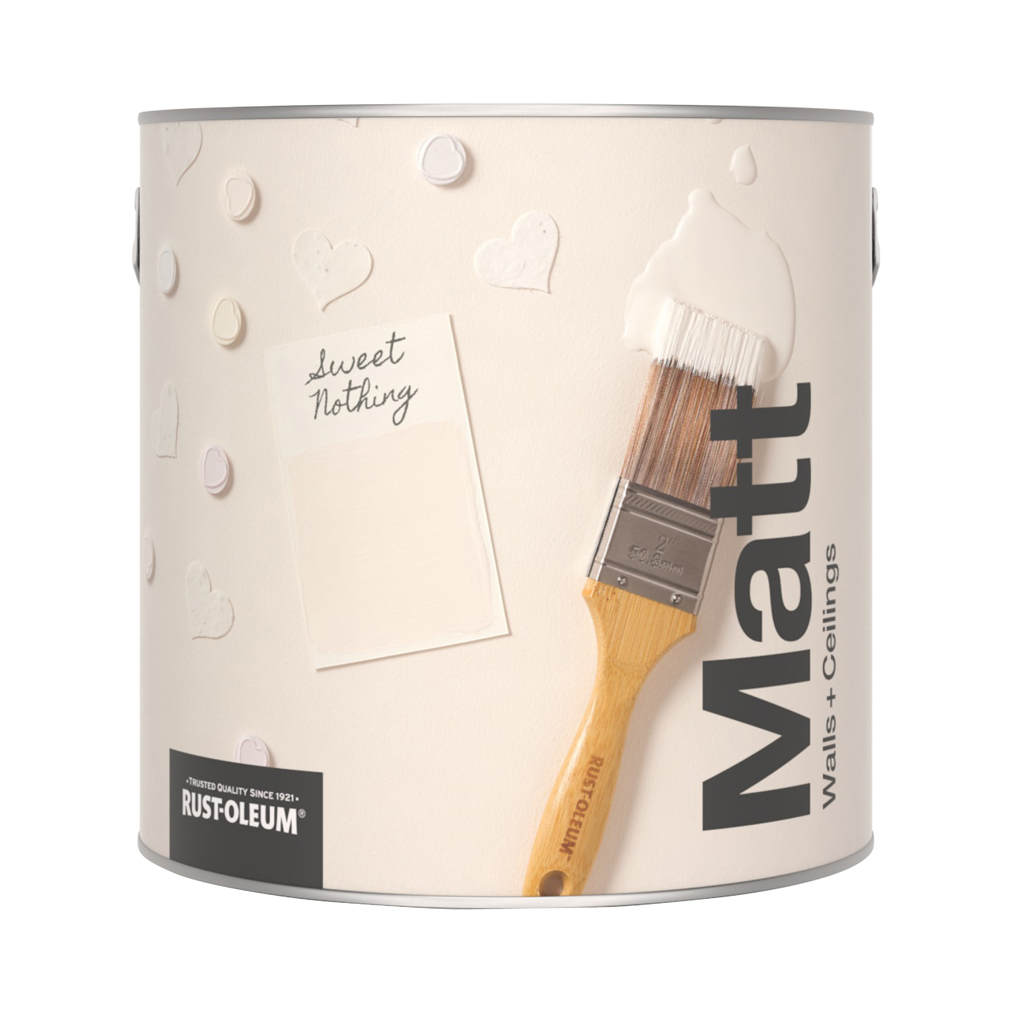 Washable Matt Wall Paint - Sweet Nothing 2.5L