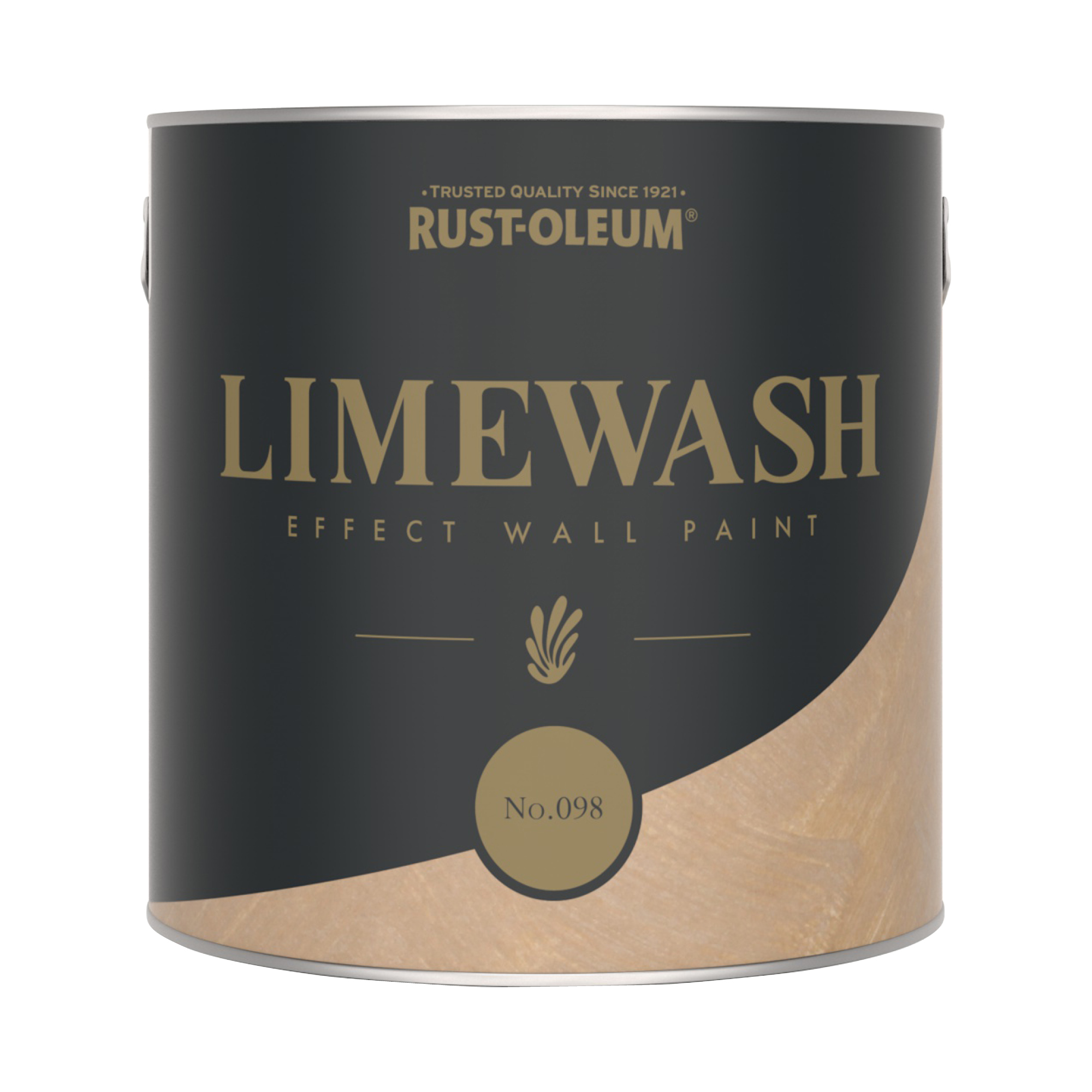 Limewash Effect Brown Wall Paint - No.098