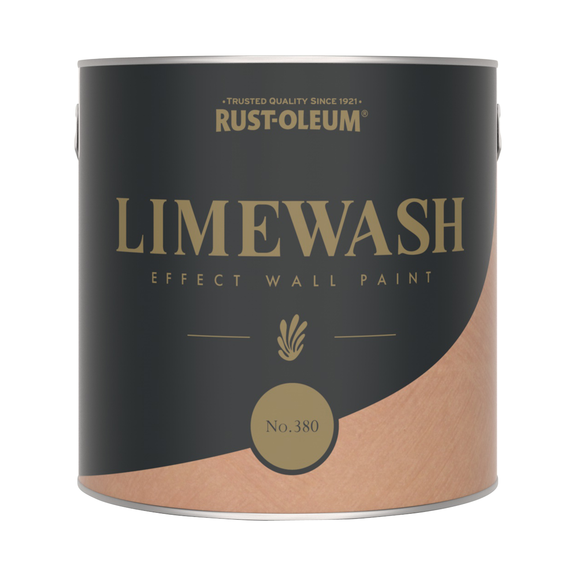 Limewash Effect Orange Wall Paint - No.380