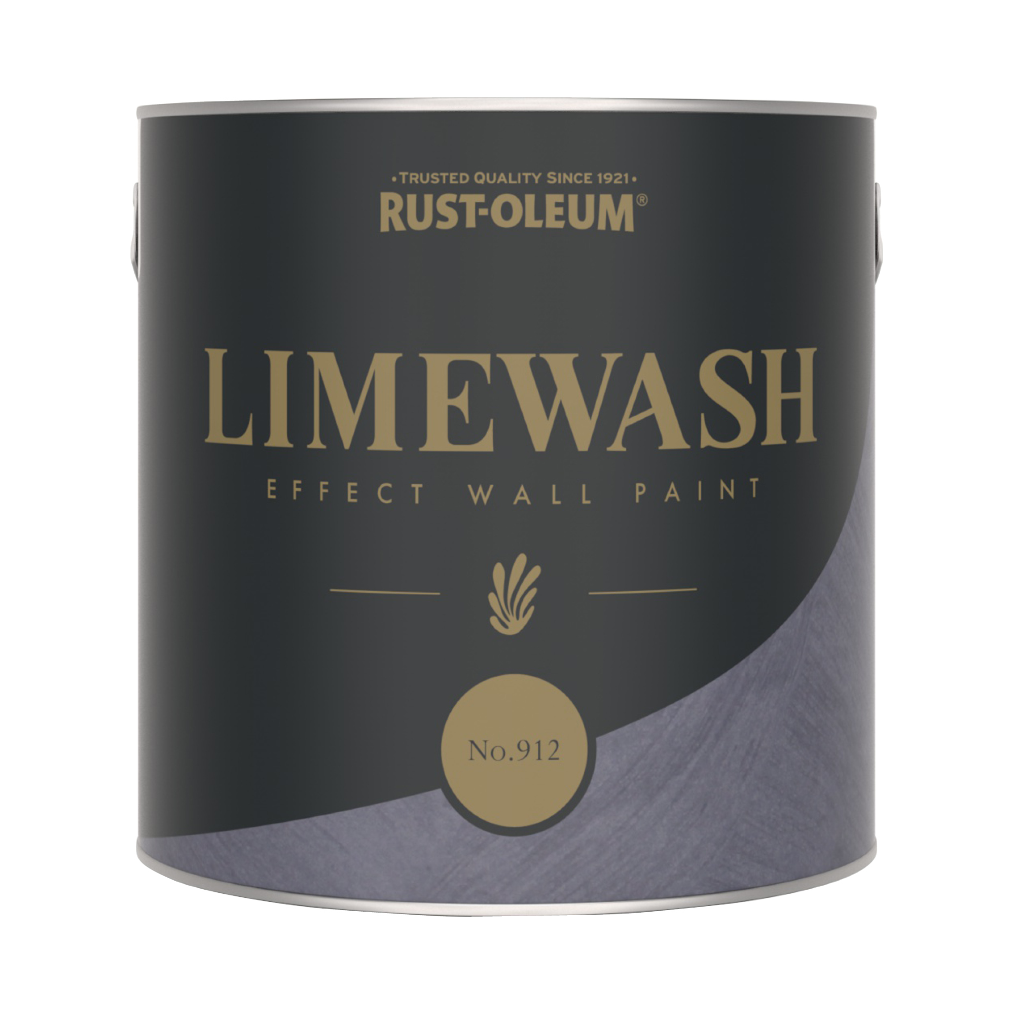 Limewash Effect Blue Wall Paint - No.912