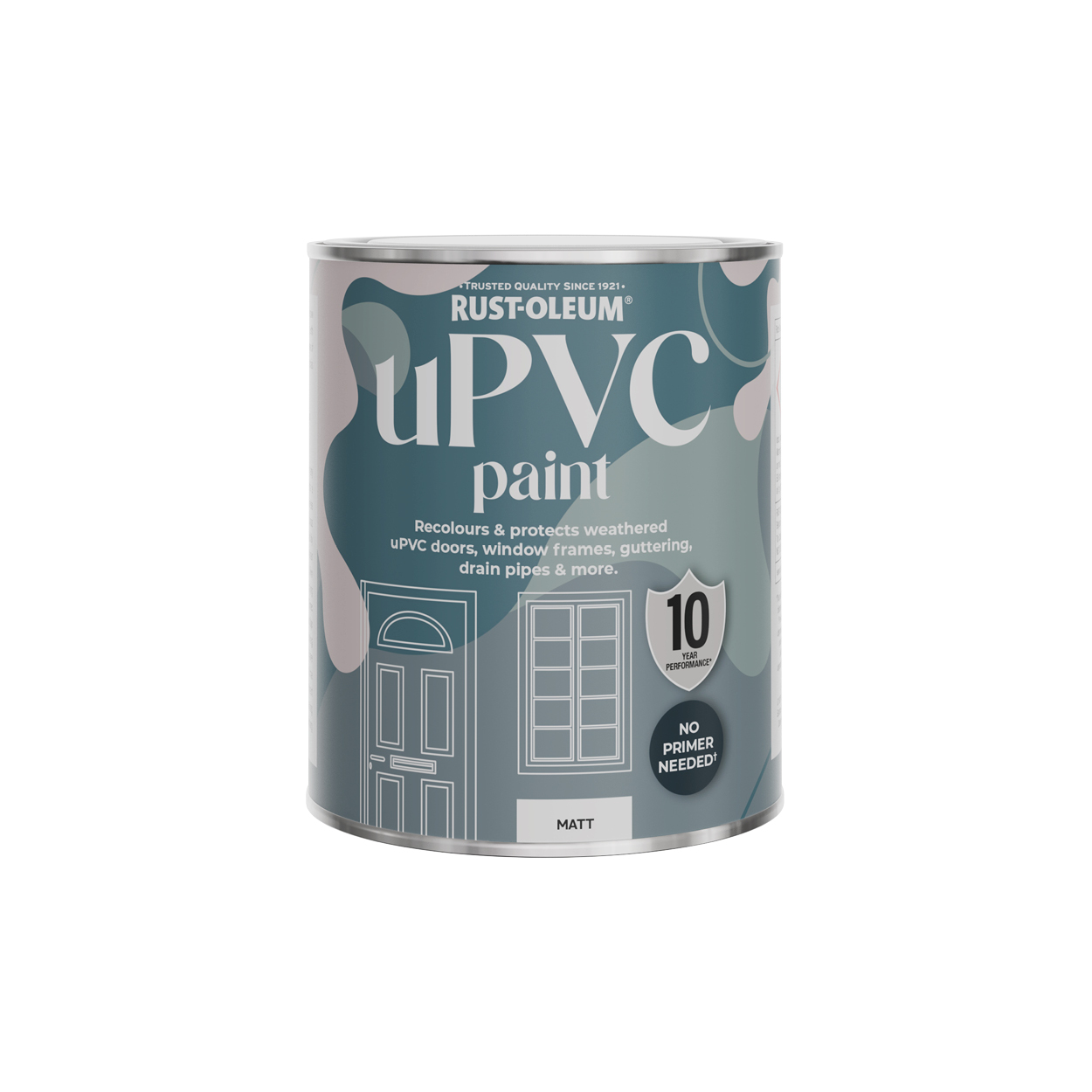 uPVC Paint, Matt Finish - MONACO MIST 750ml