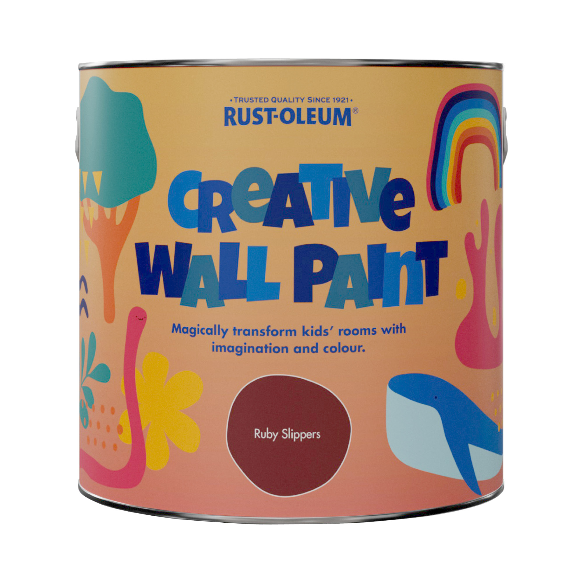 Rust-Oleum Creative Wall Paint - Ruby Slippers 2.5L