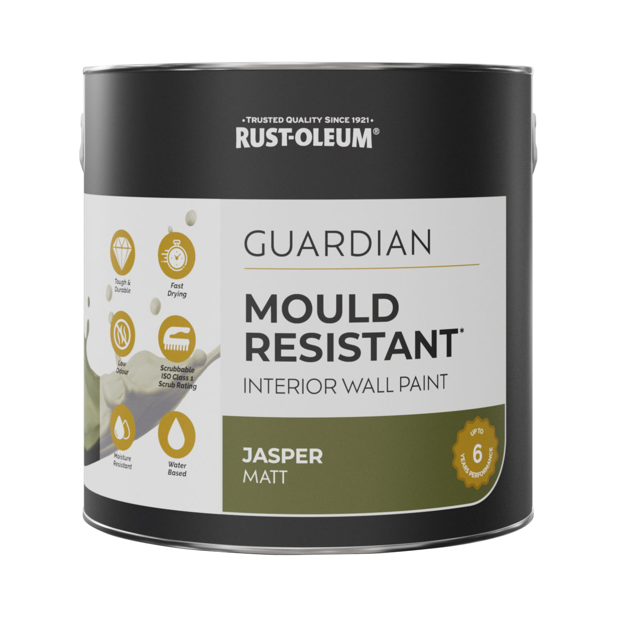 Guardian Mould Resistant Interior Wall Paint - JASPER 2.5L