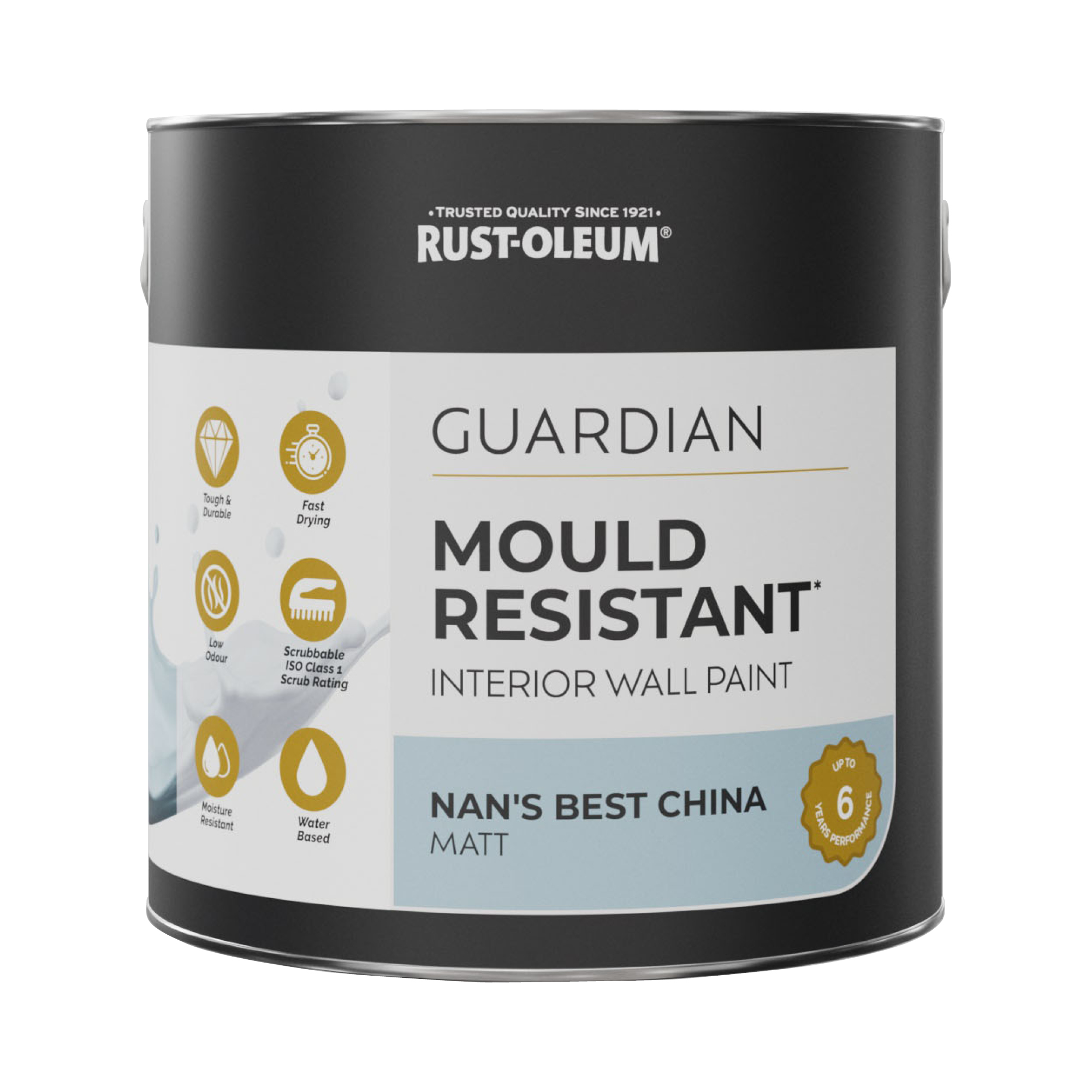 Guardian Mould Resistant Interior Wall Paint - NAN'S BEST CHINA 2.5L