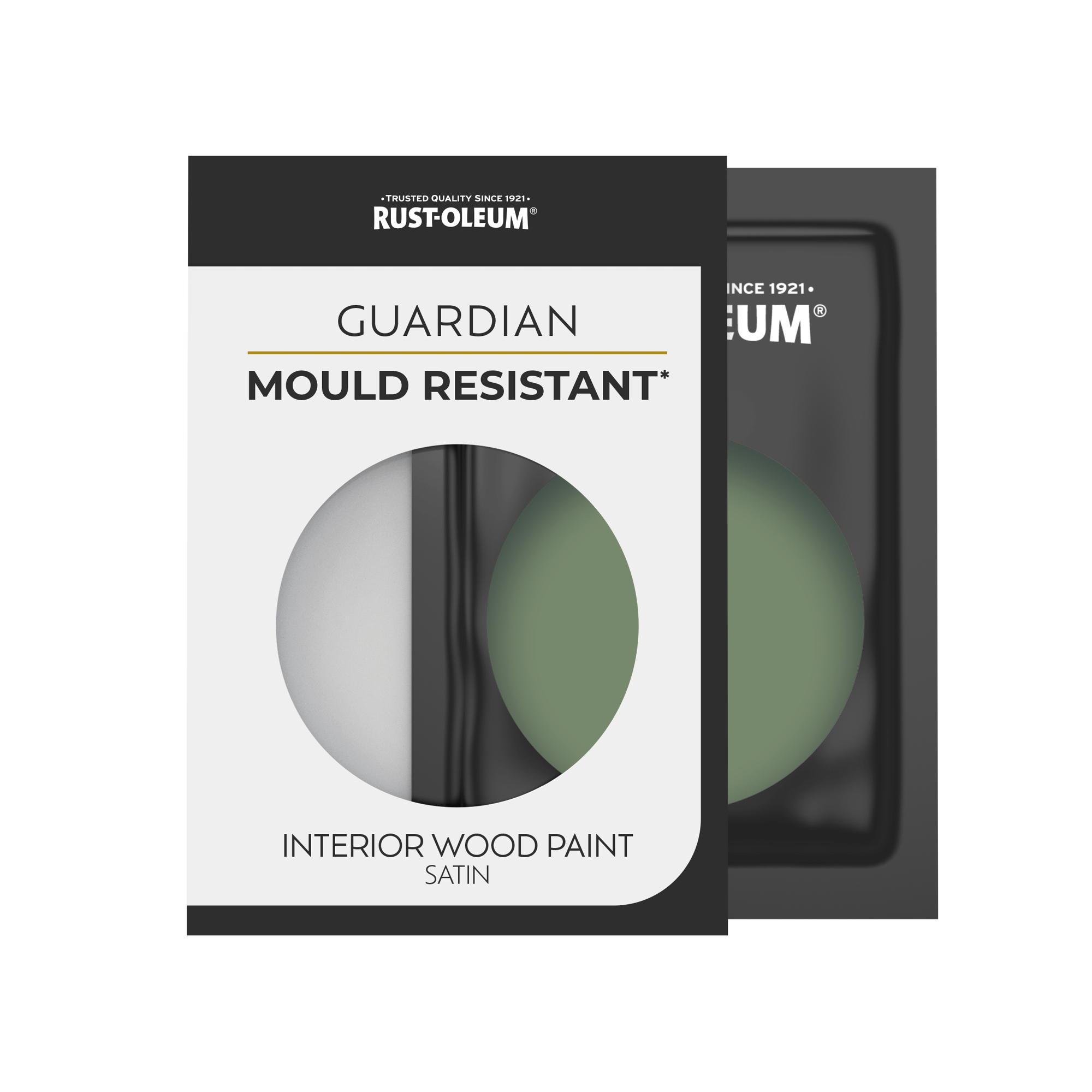 Guardian Mould Resistant Interior Wood Paint, Satin Finish - All Green 10ml