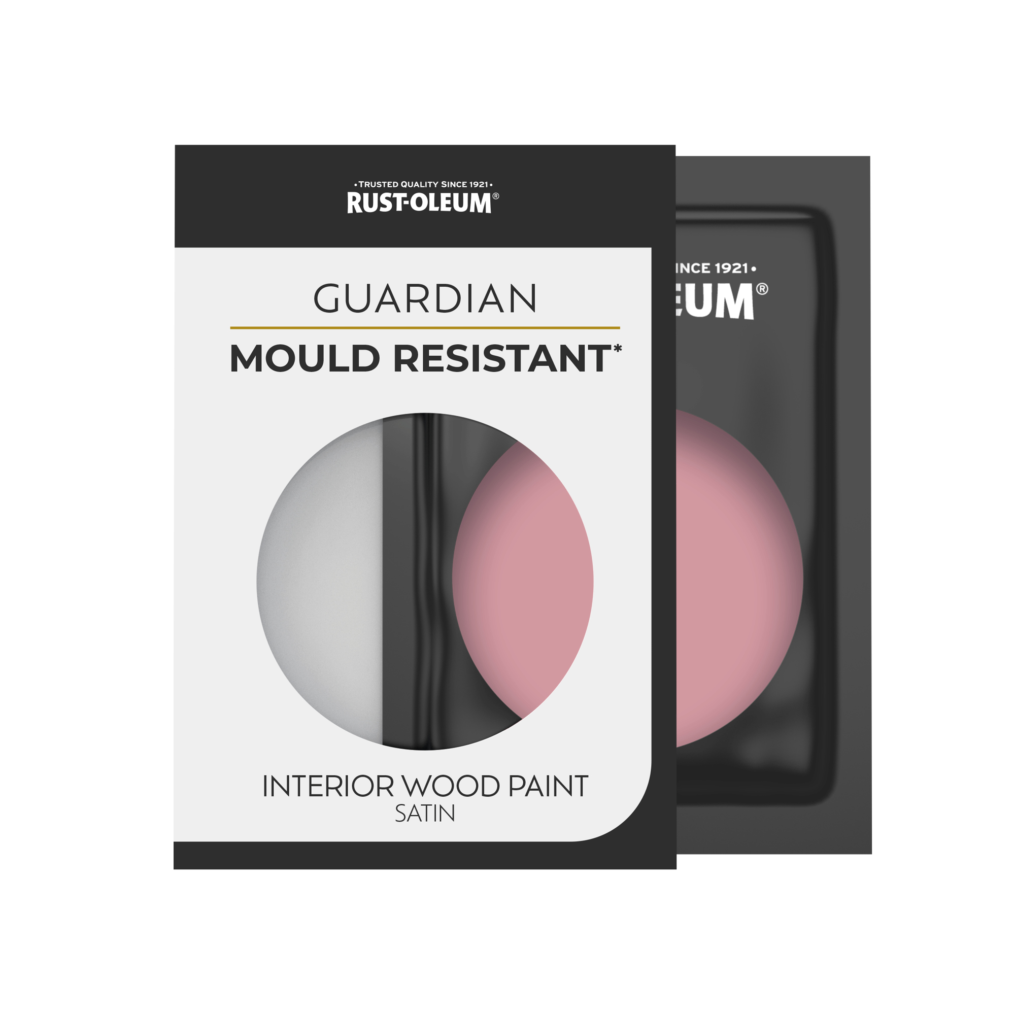 Guardian Mould Resistant Interior Wood Paint, Satin Finish - Dusky Pink 10ml
