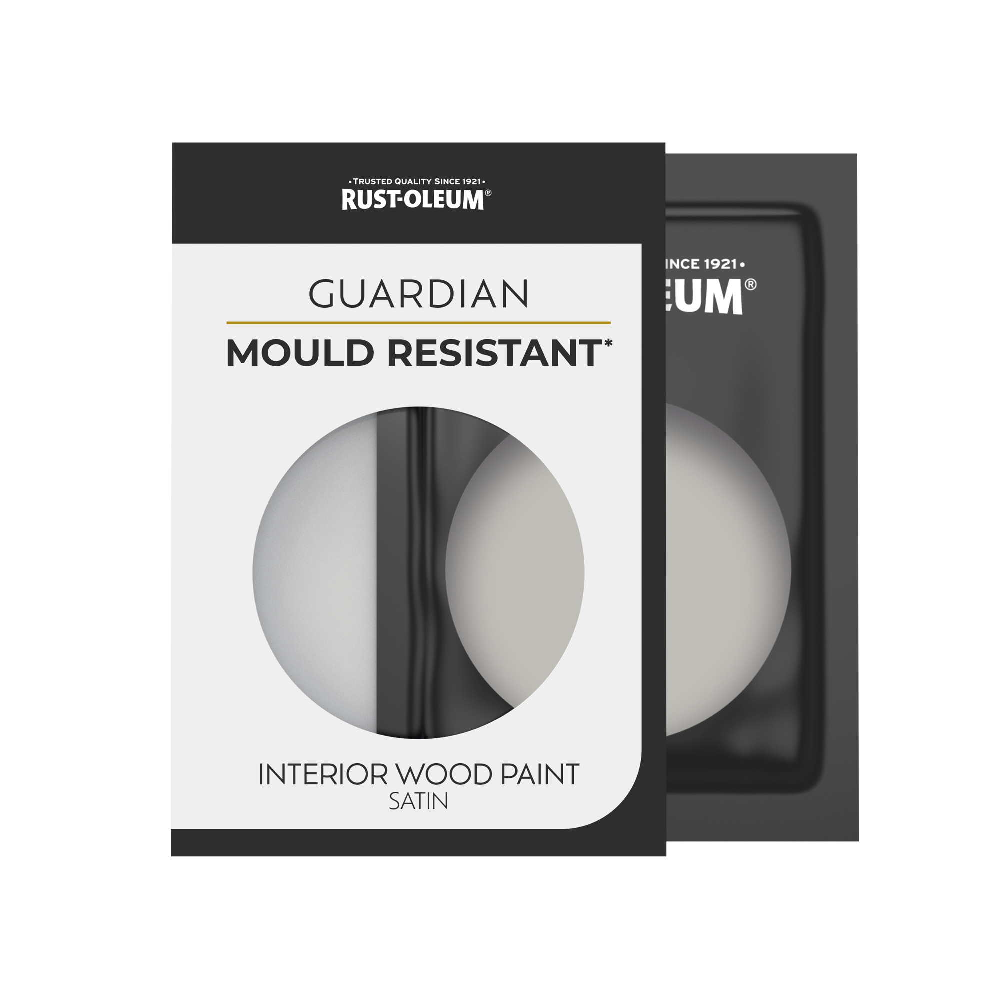 Guardian Mould Resistant Interior Wood Paint, Satin Finish - Flint 10ml