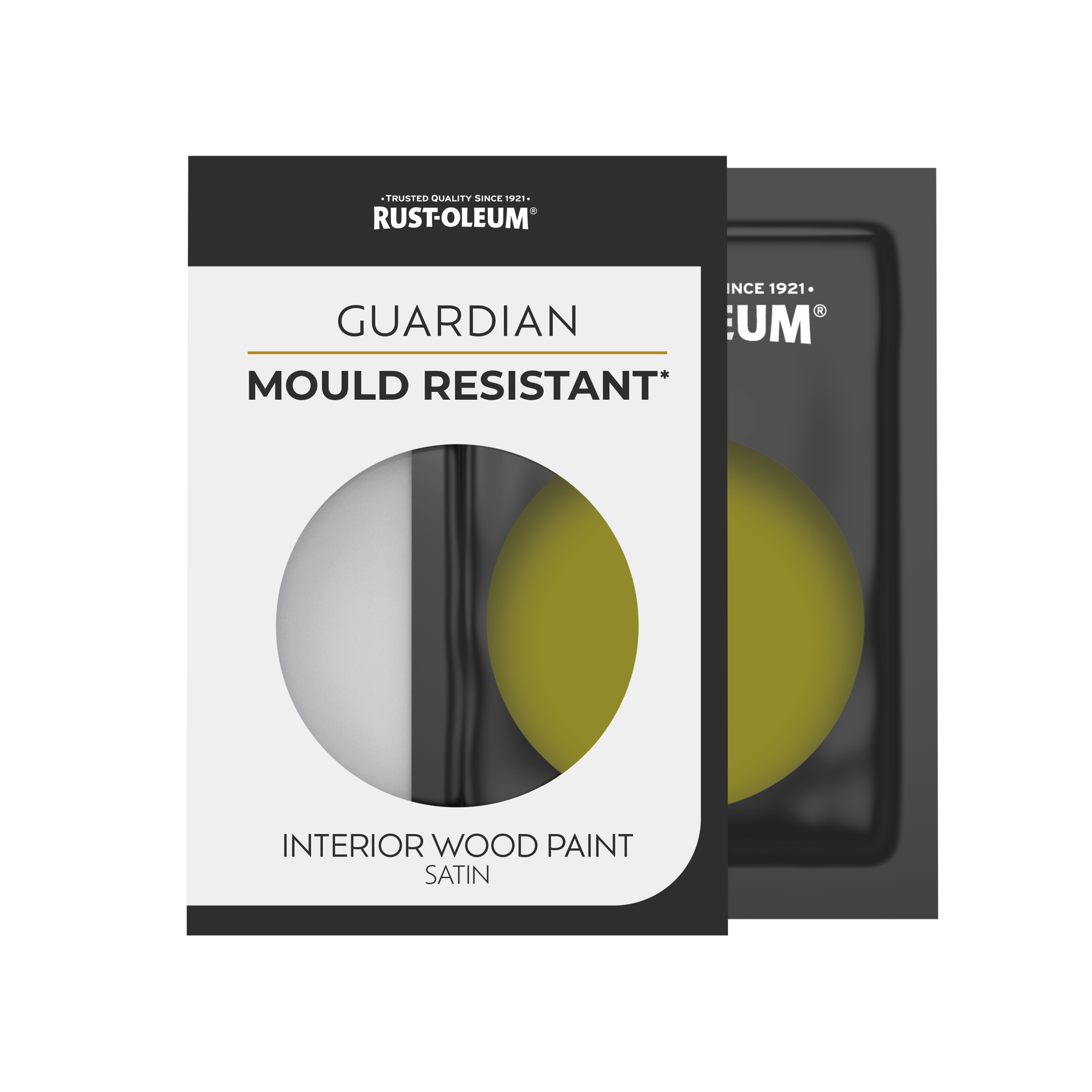 Guardian Mould Resistant Interior Wood Paint, Satin Finish - Pickled Olive 10ml