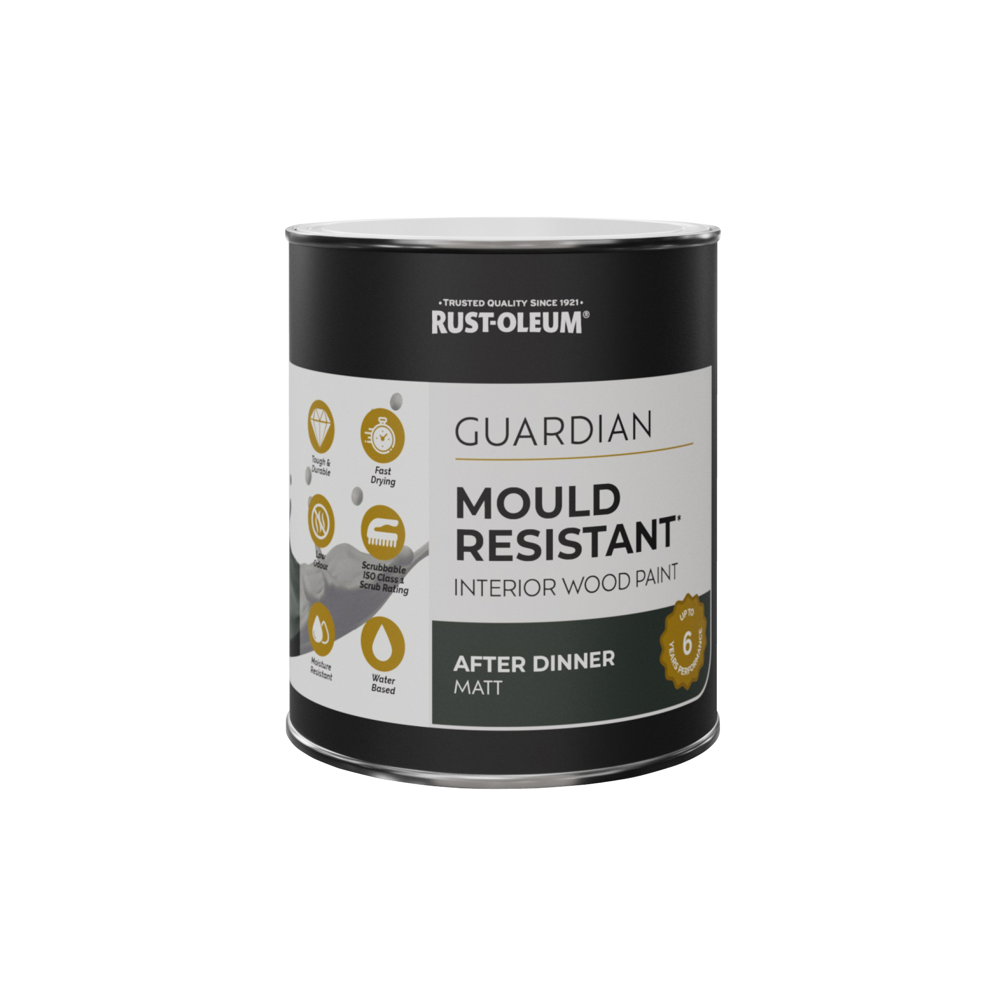 Guardian Mould Resistant Interior Wood Paint, Matt Finish - After Dinner 750ml