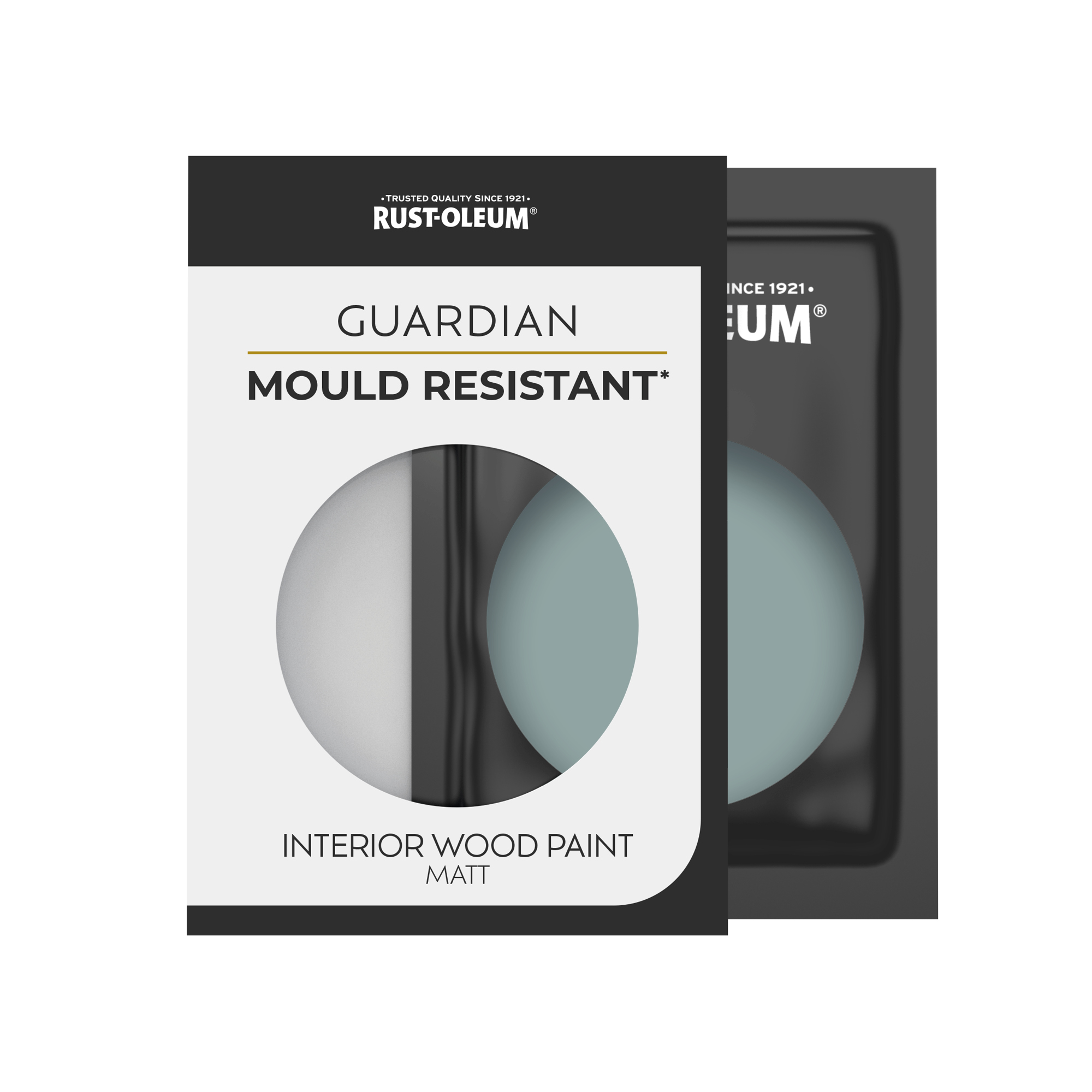 Guardian Mould Resistant Interior Wood Paint, Matt Finish - Gresham Blue 10ml