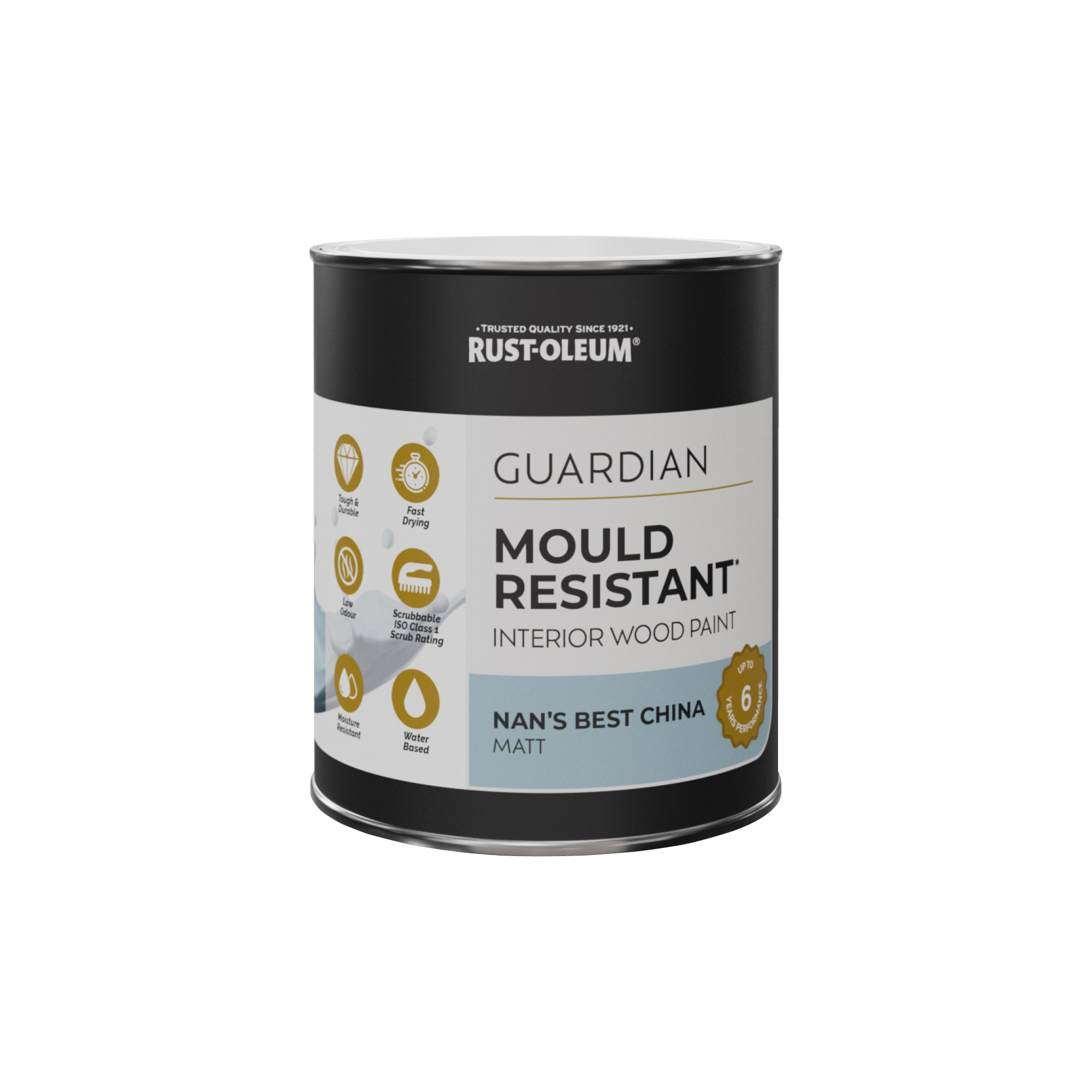 Guardian Mould Resistant Interior Wood Paint, Matt Finish - Nan's Best China 750ml