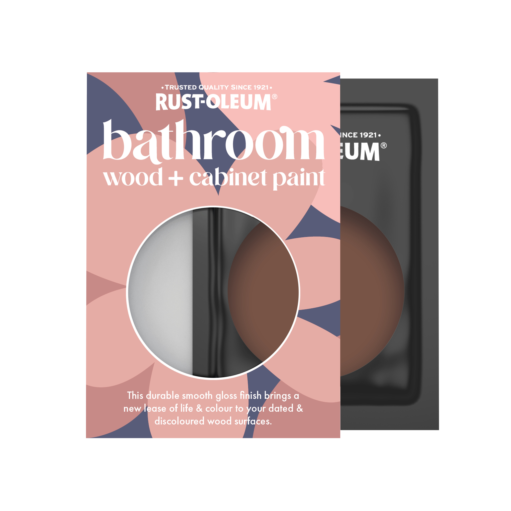Bathroom Wood & Cabinet Paint, Gloss Finish - Faded Ember 10ml