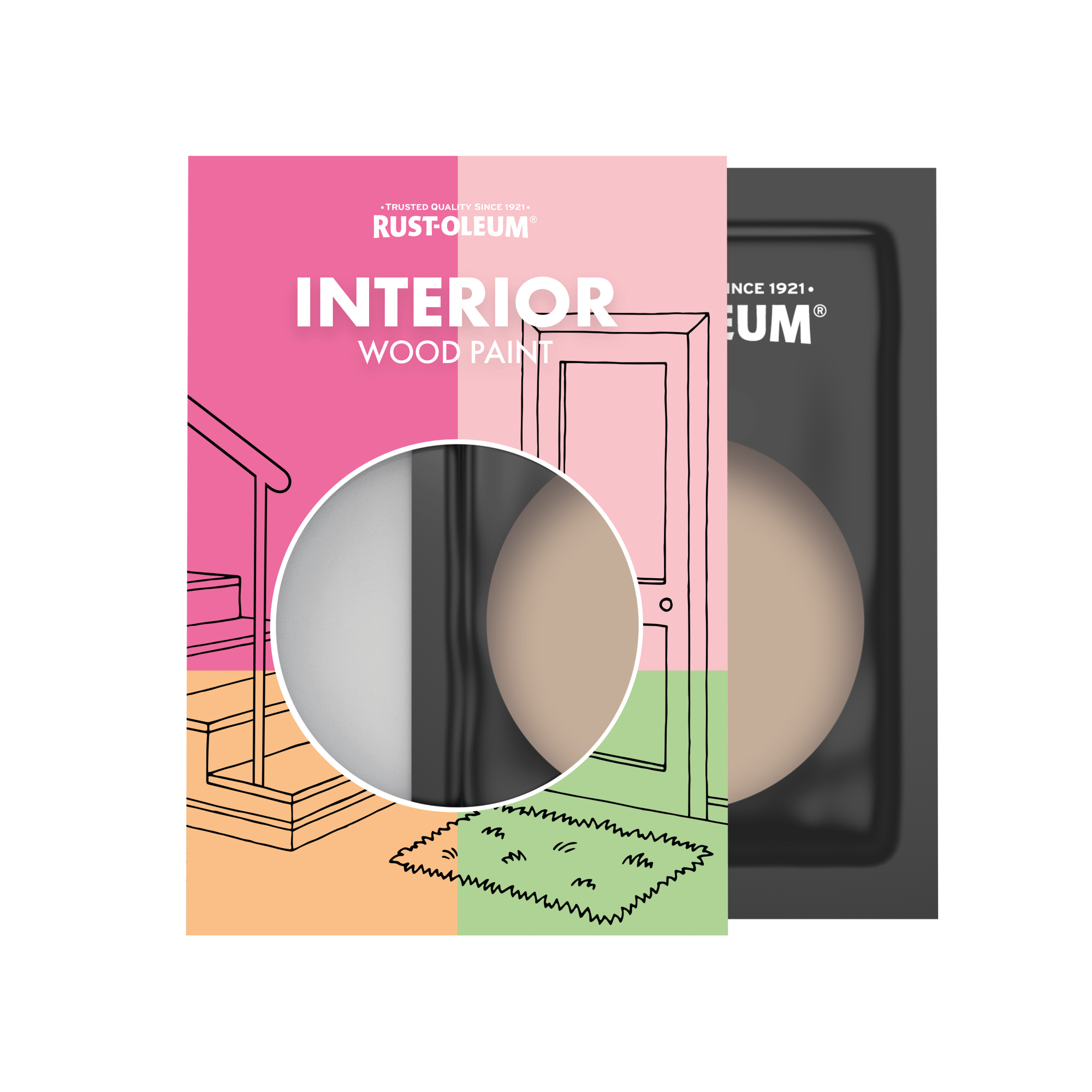 Interior Wood Paint, Satinwood - Smitten 10ml