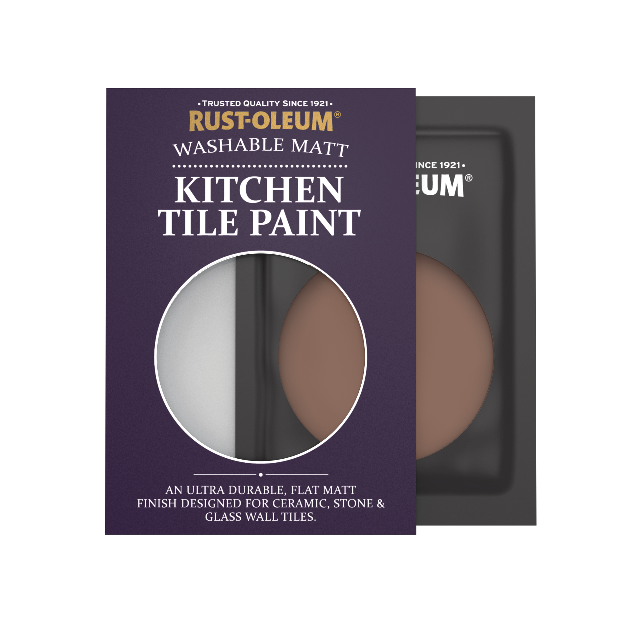 Kitchen Tile Paint, Matt Finish - Faded Ember 10ml