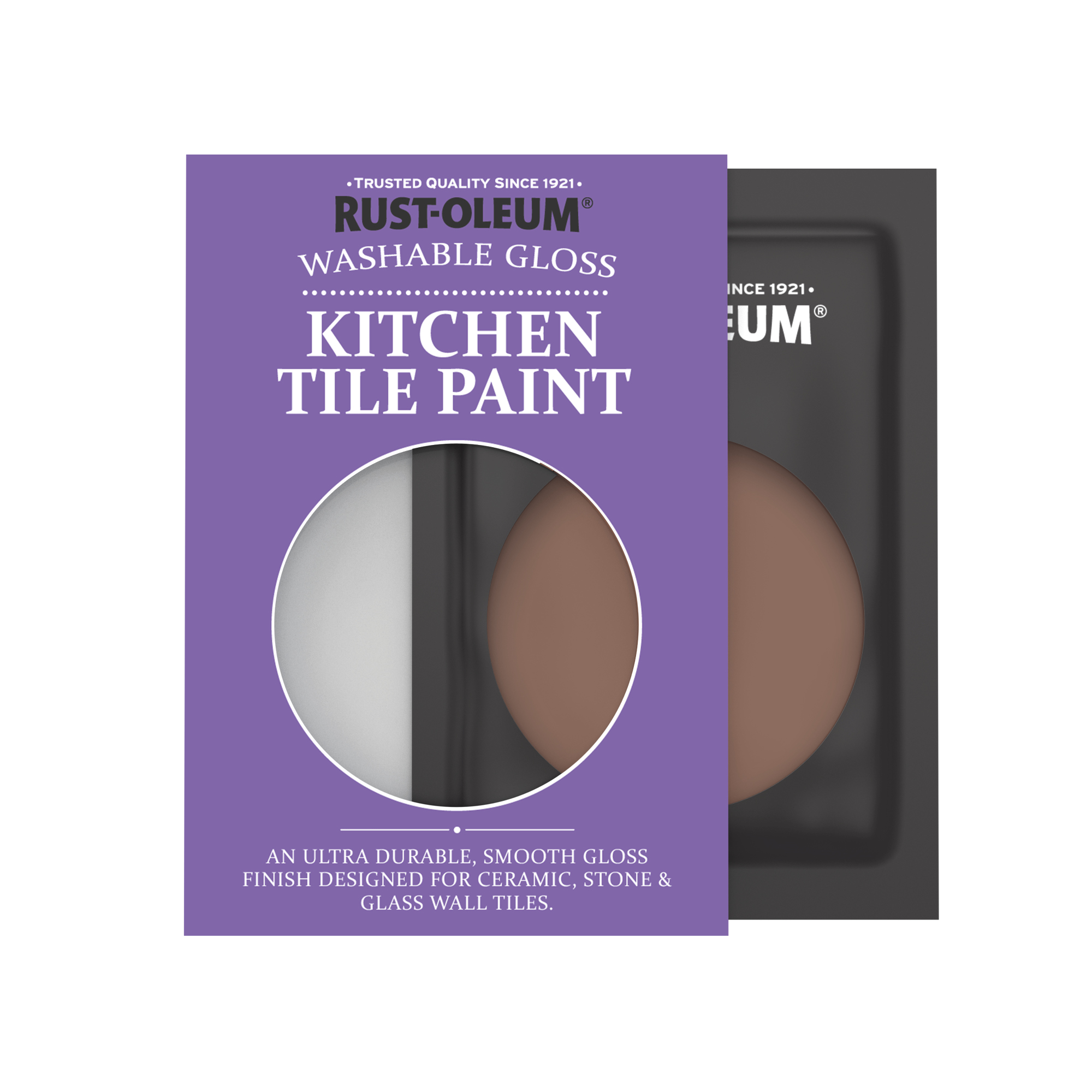 Kitchen Tile Paint, Gloss Finish - Faded Ember 10ml