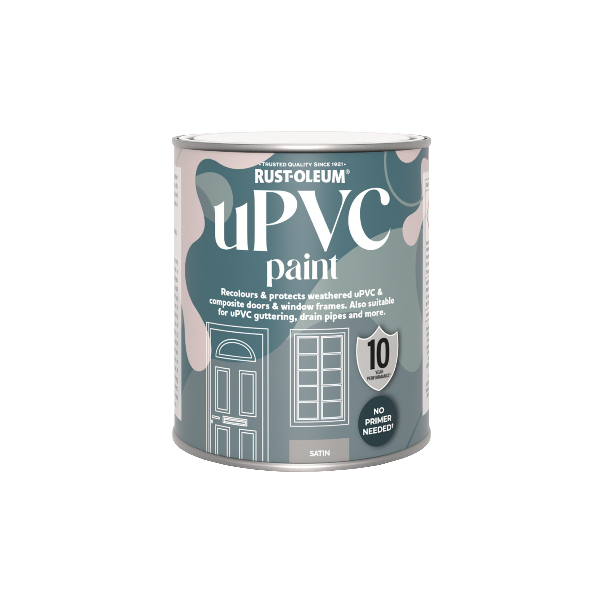 uPVC Paint, Satin Finish - Faded Ember 750ml