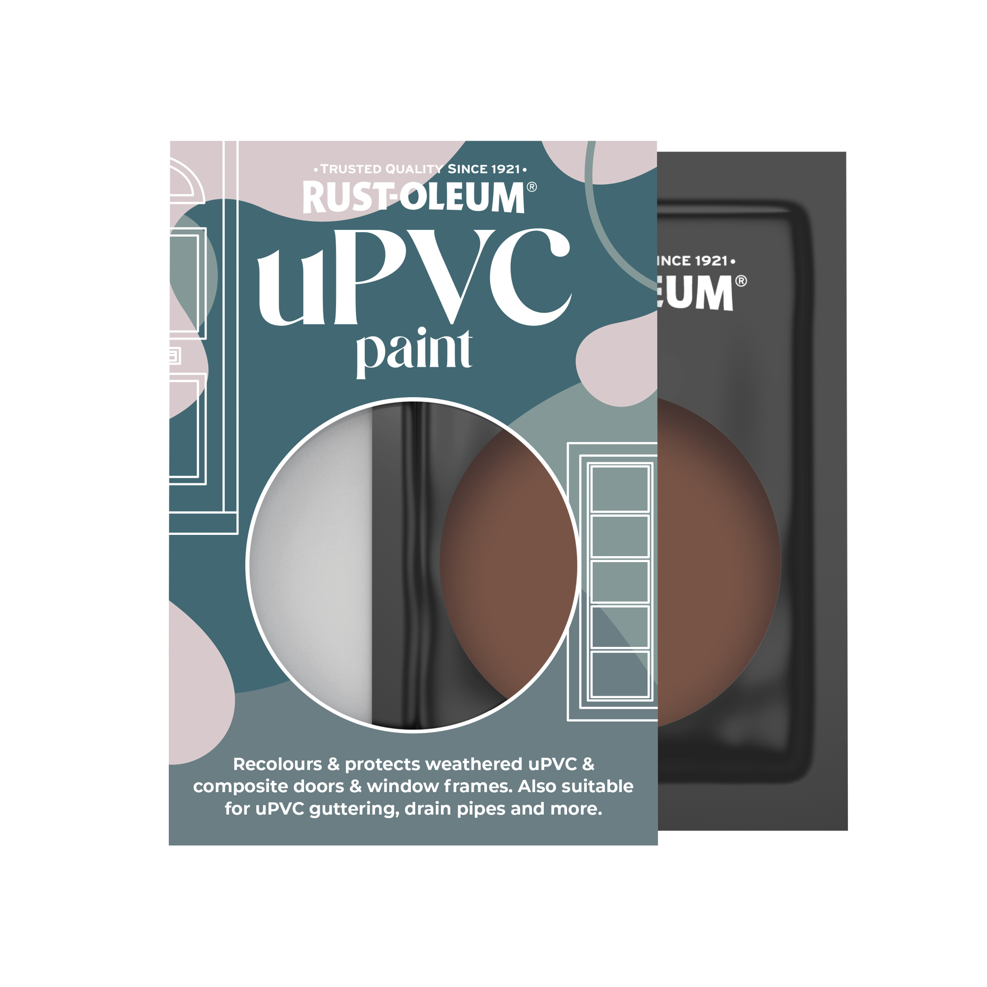 uPVC Paint, Satin Finish - Faded Ember 10ml