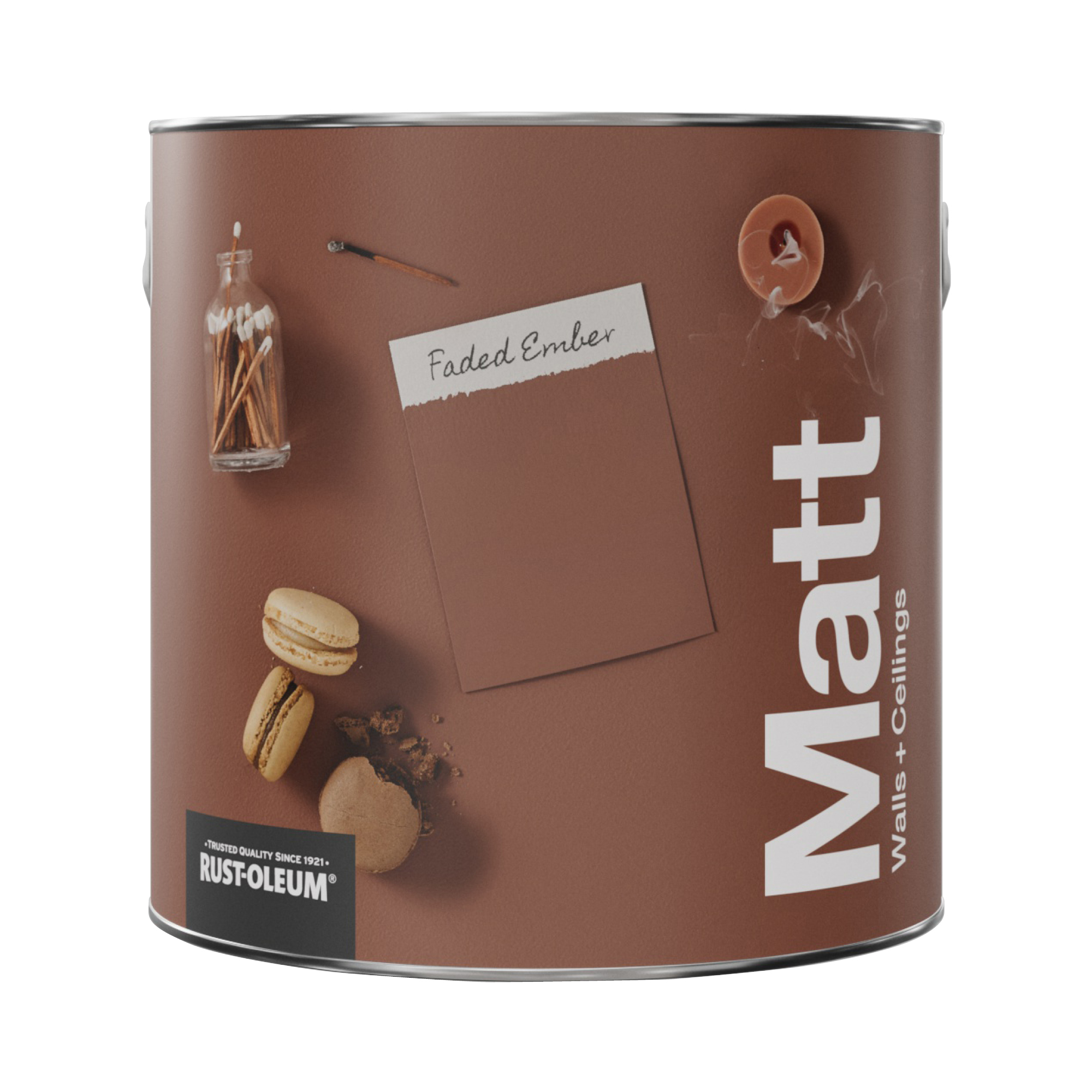 Washable Matt Wall Paint - Faded Ember 2.5L