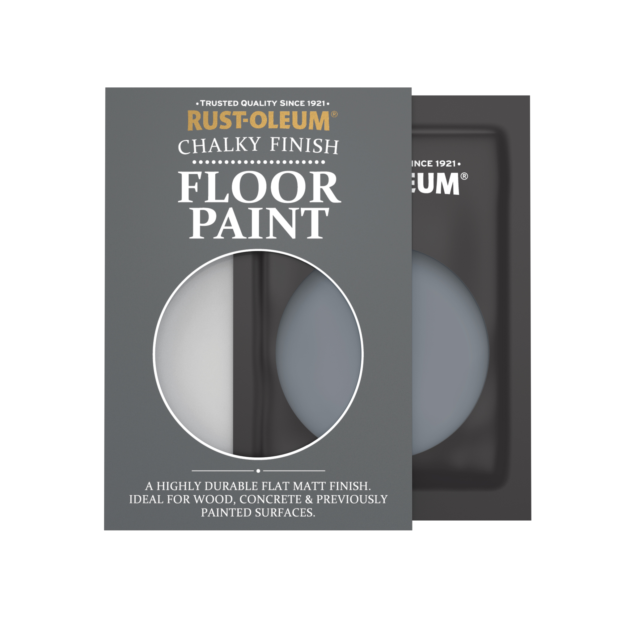 Floor Wood & Concrete Paint, Chalky Finish - Seascape 10ml