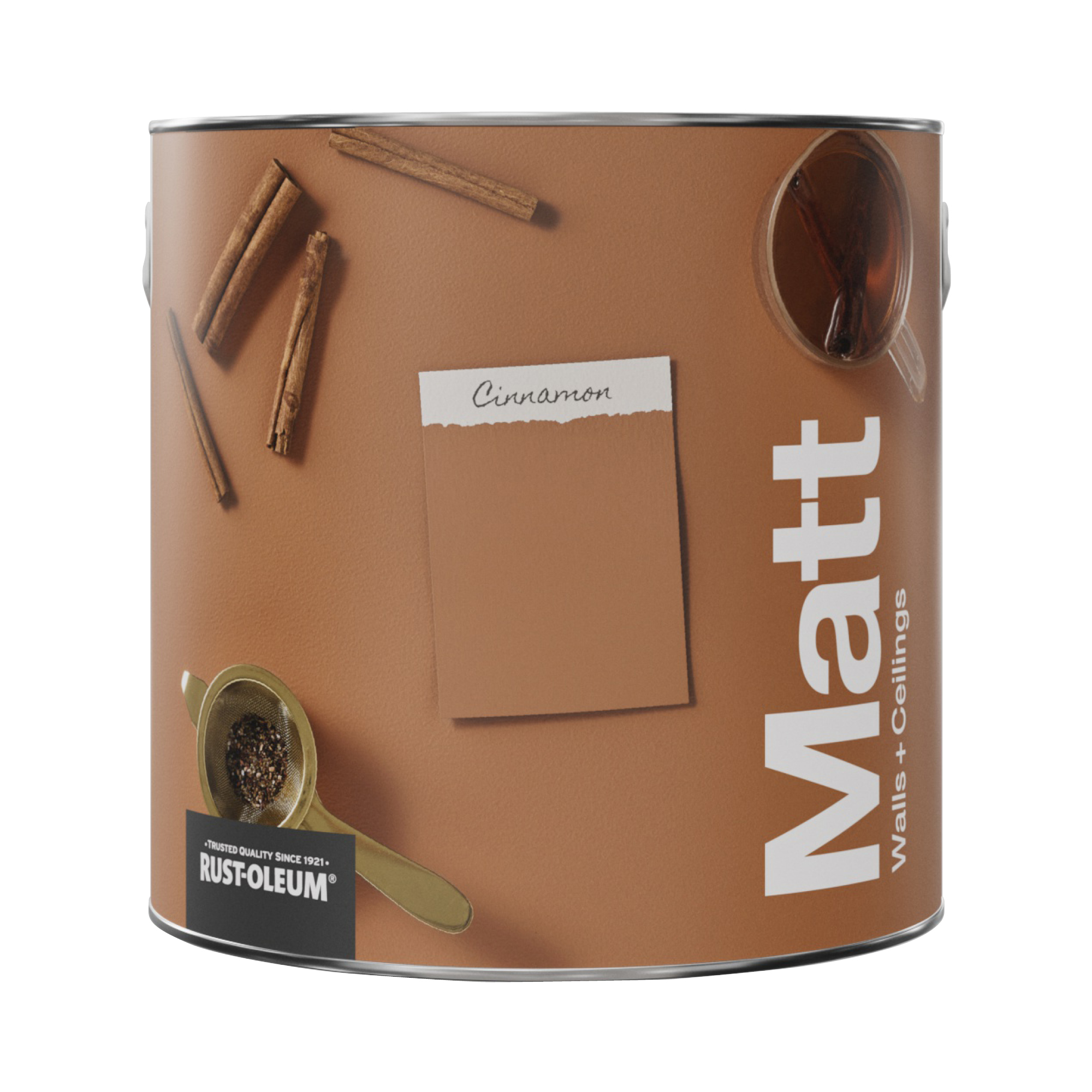 Washable Matt Wall Paint - Cinnamon 2.5L