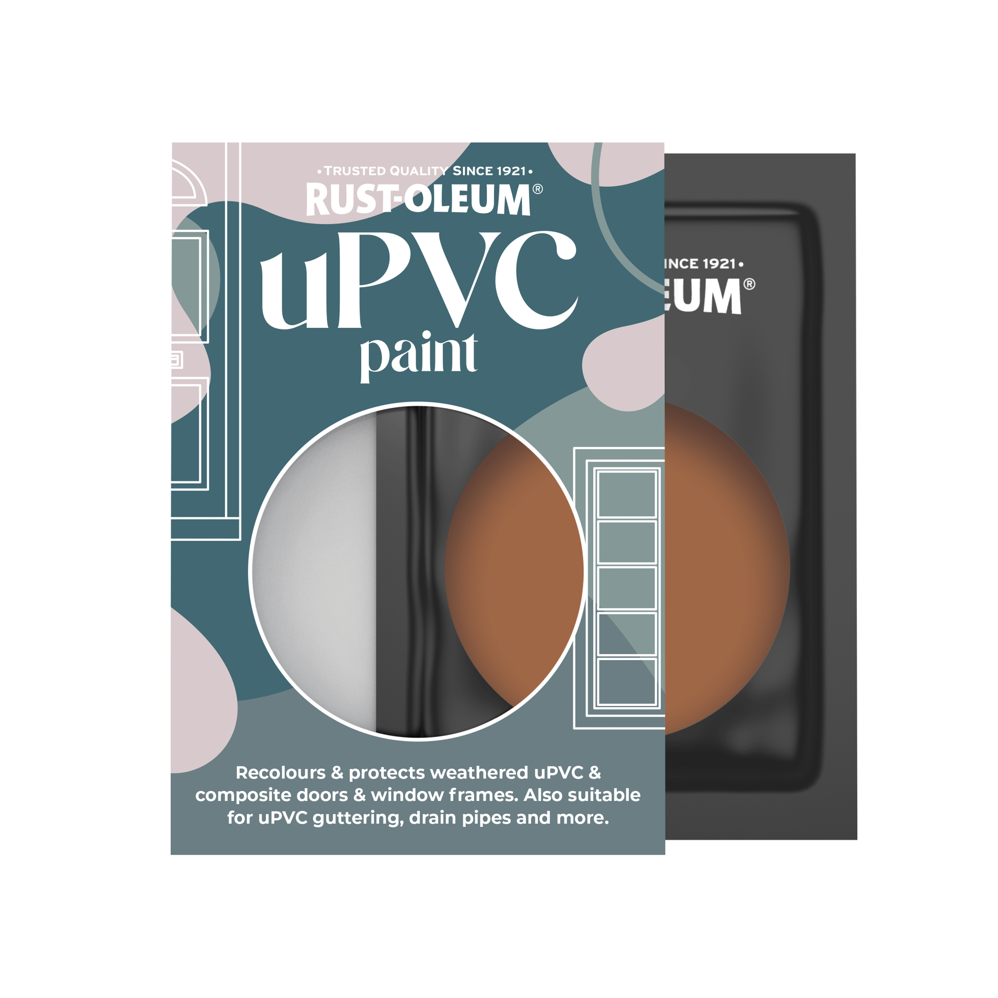 uPVC Paint, Satin Finish - Cinnamon 10ml