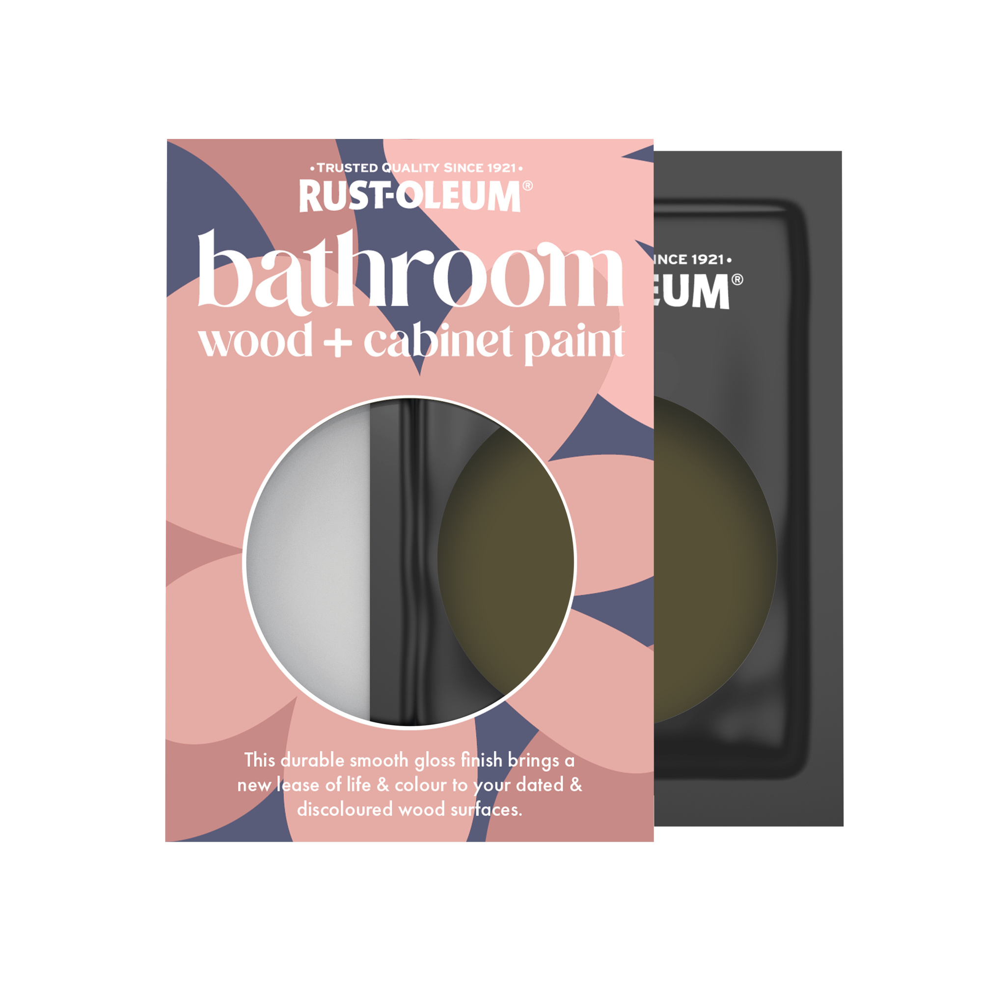 Bathroom Wood & Cabinet Paint, Gloss Finish - Greencroft 10ml