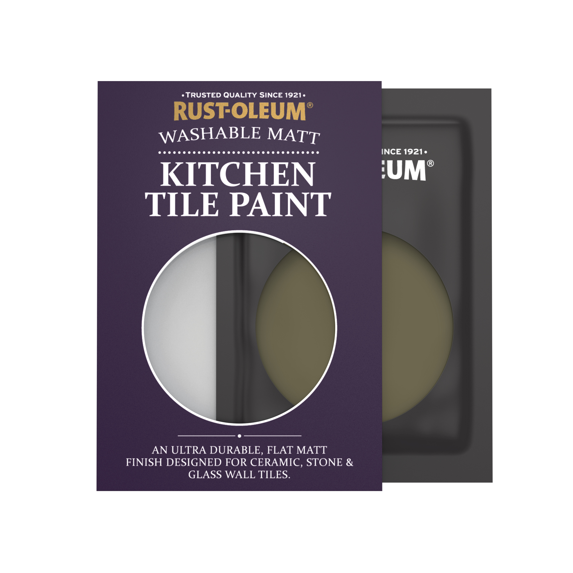 Kitchen Tile Paint, Matt Finish - Greencroft 10ml