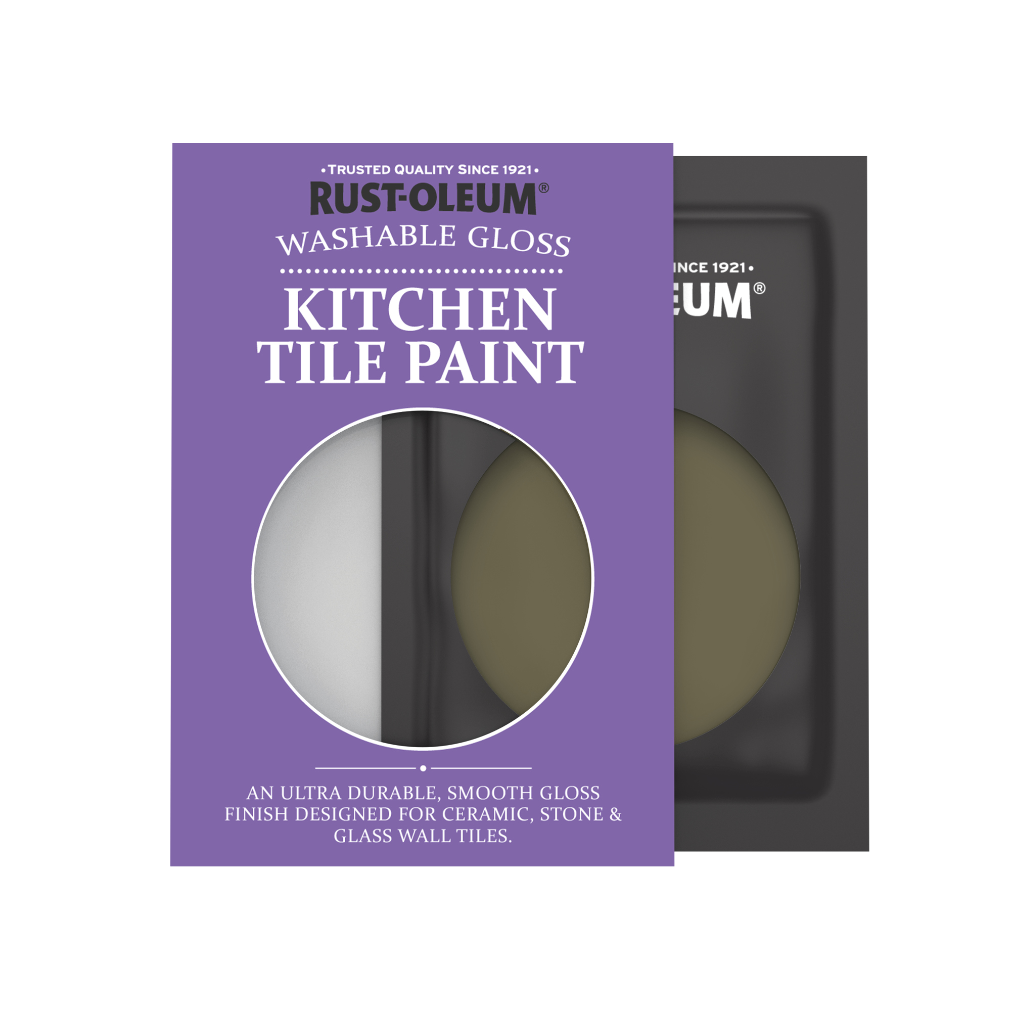 Kitchen Tile Paint, Gloss Finish - Greencroft 10ml