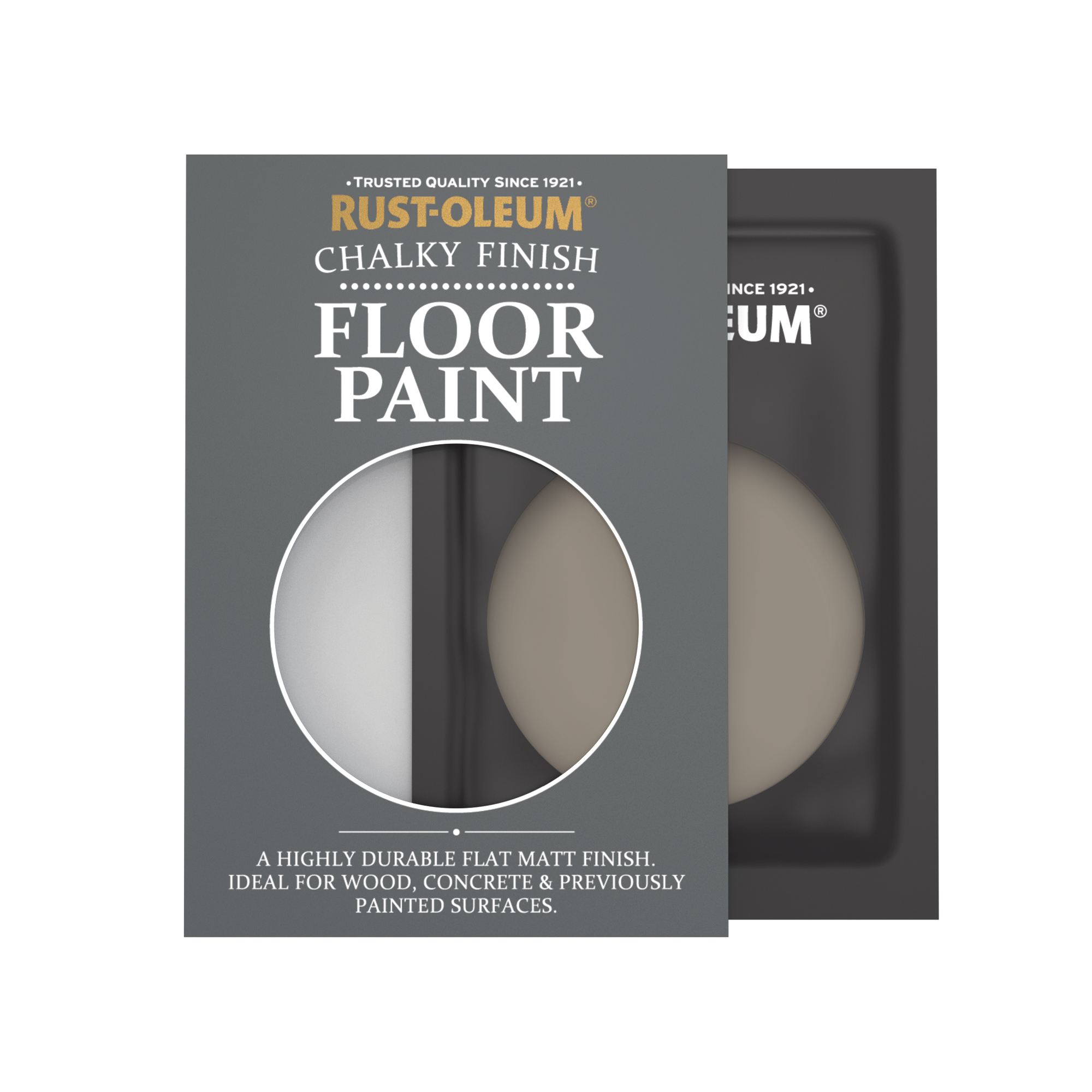 Floor Wood & Concrete Paint, Chalky Finish - Windy Nook 10ml