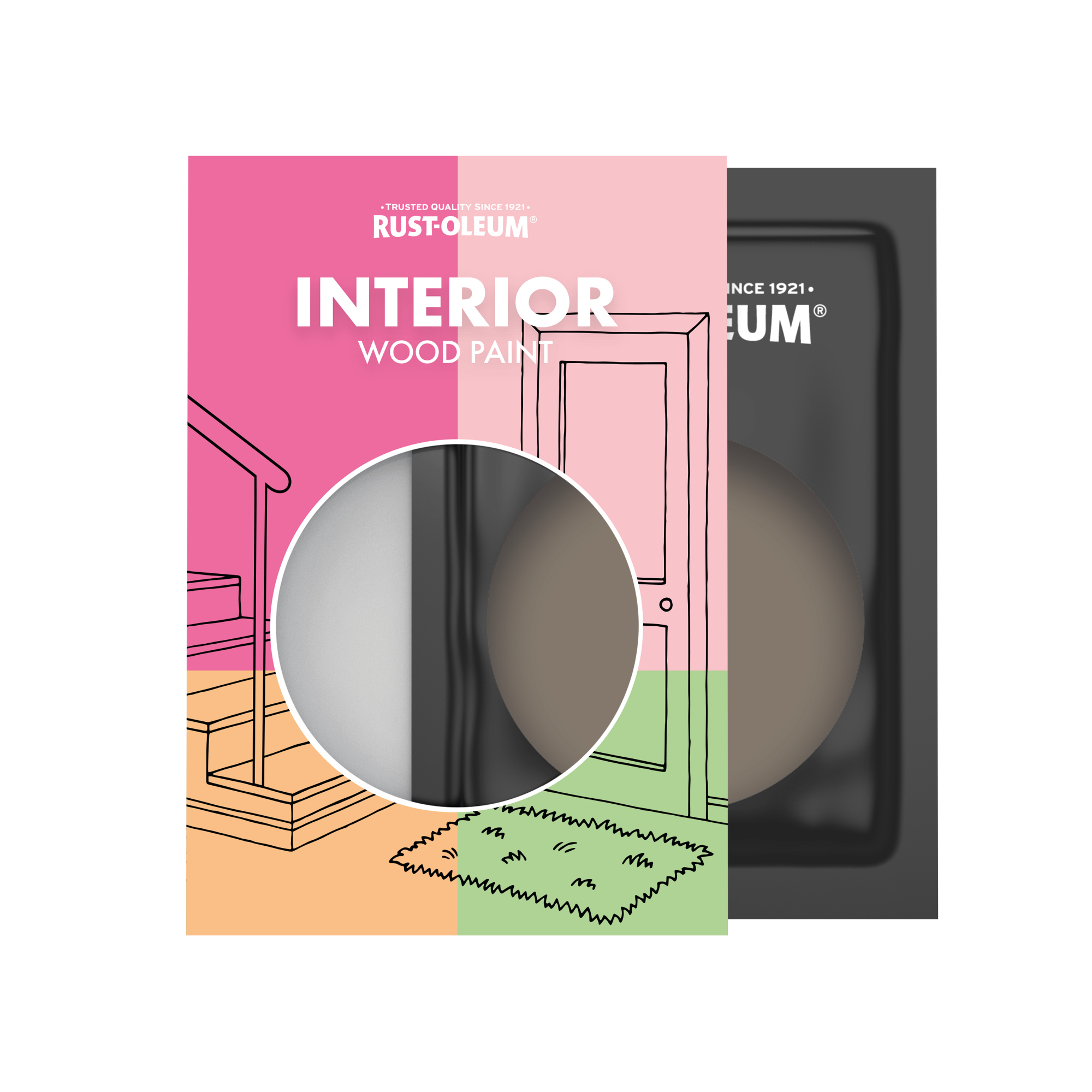 Interior Wood Paint, Satinwood - Windy Nook 10ml