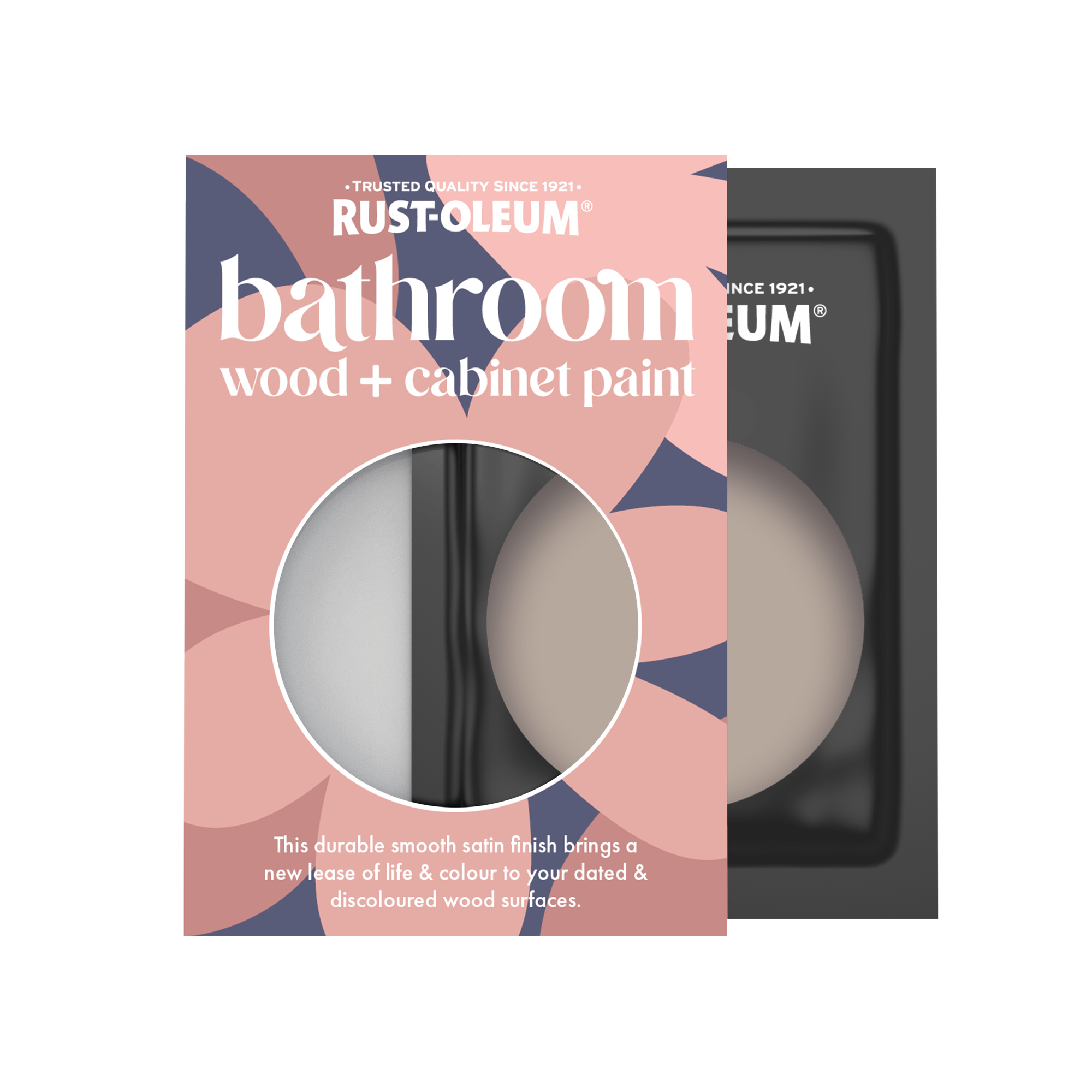 Bathroom Wood & Cabinet Paint, Satin Finish - Oatfield 10ml