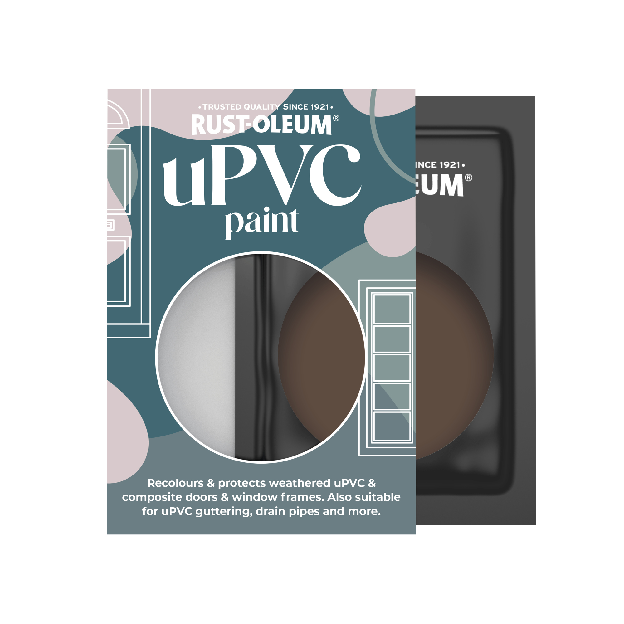 uPVC Paint, Satin Finish - Coffee Bean 10ml