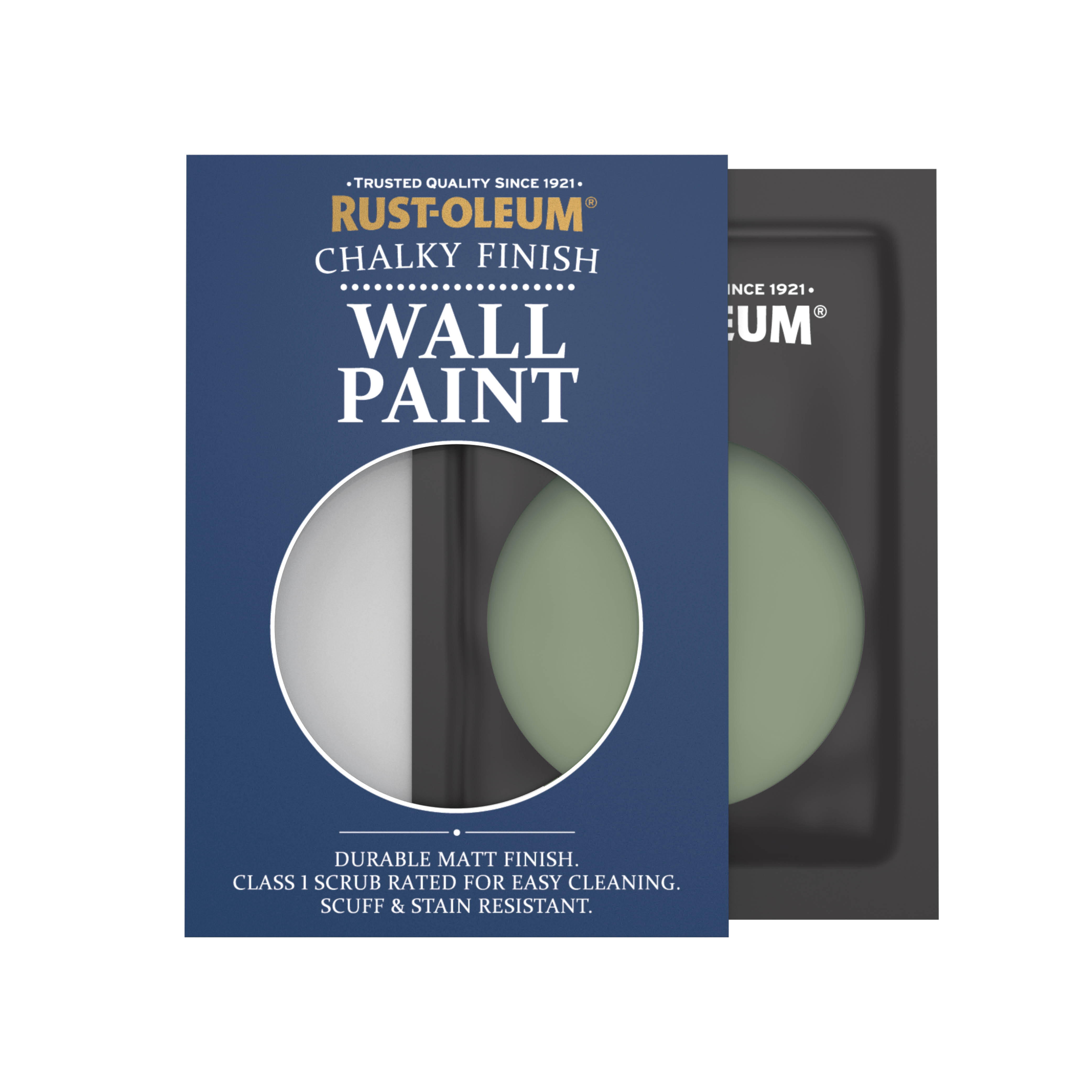 Chalky Finish Wall & Ceiling Paint - ALL GREEN 10ml