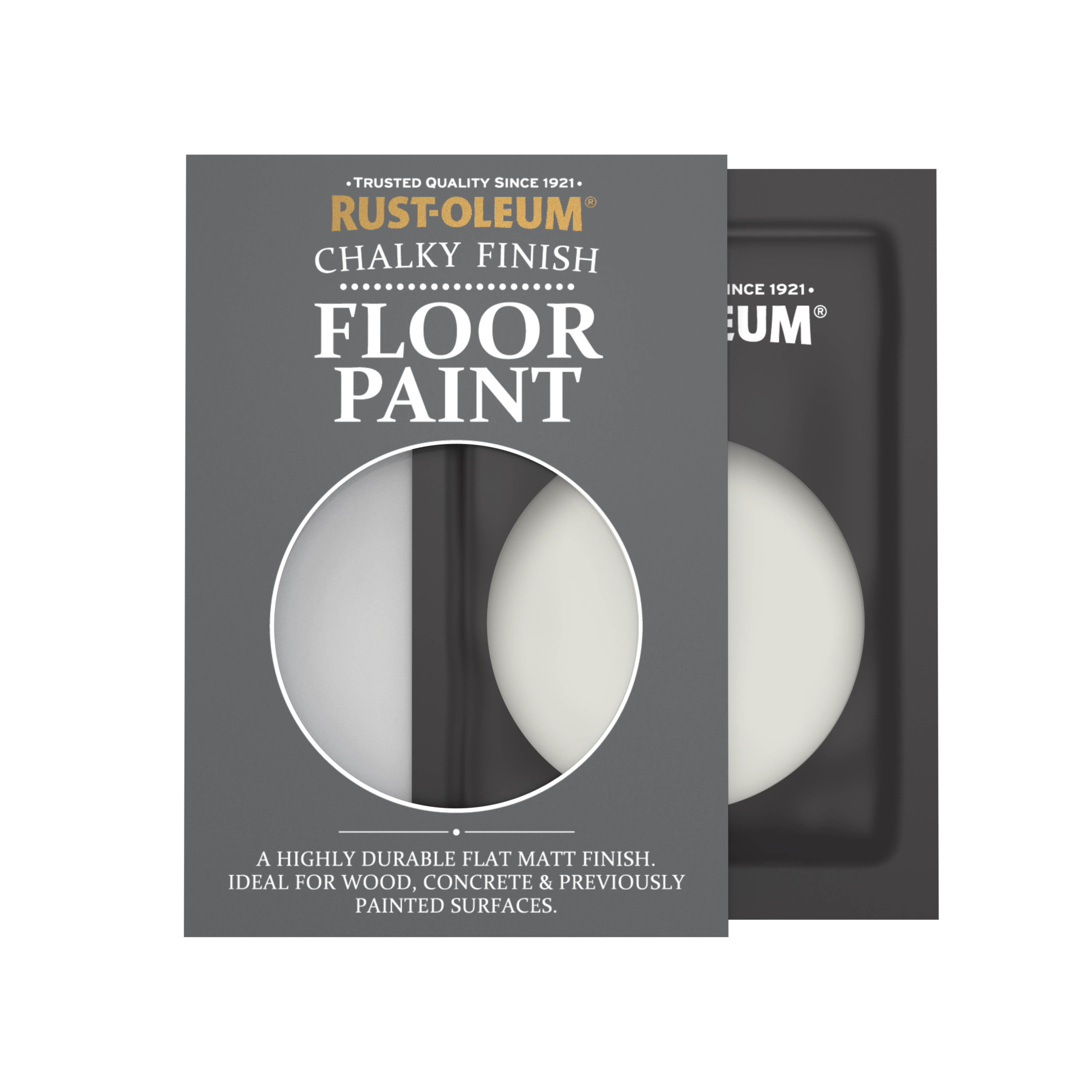 Floor Wood & Concrete Paint, Chalky Finish - BARE BIRCH 10ml