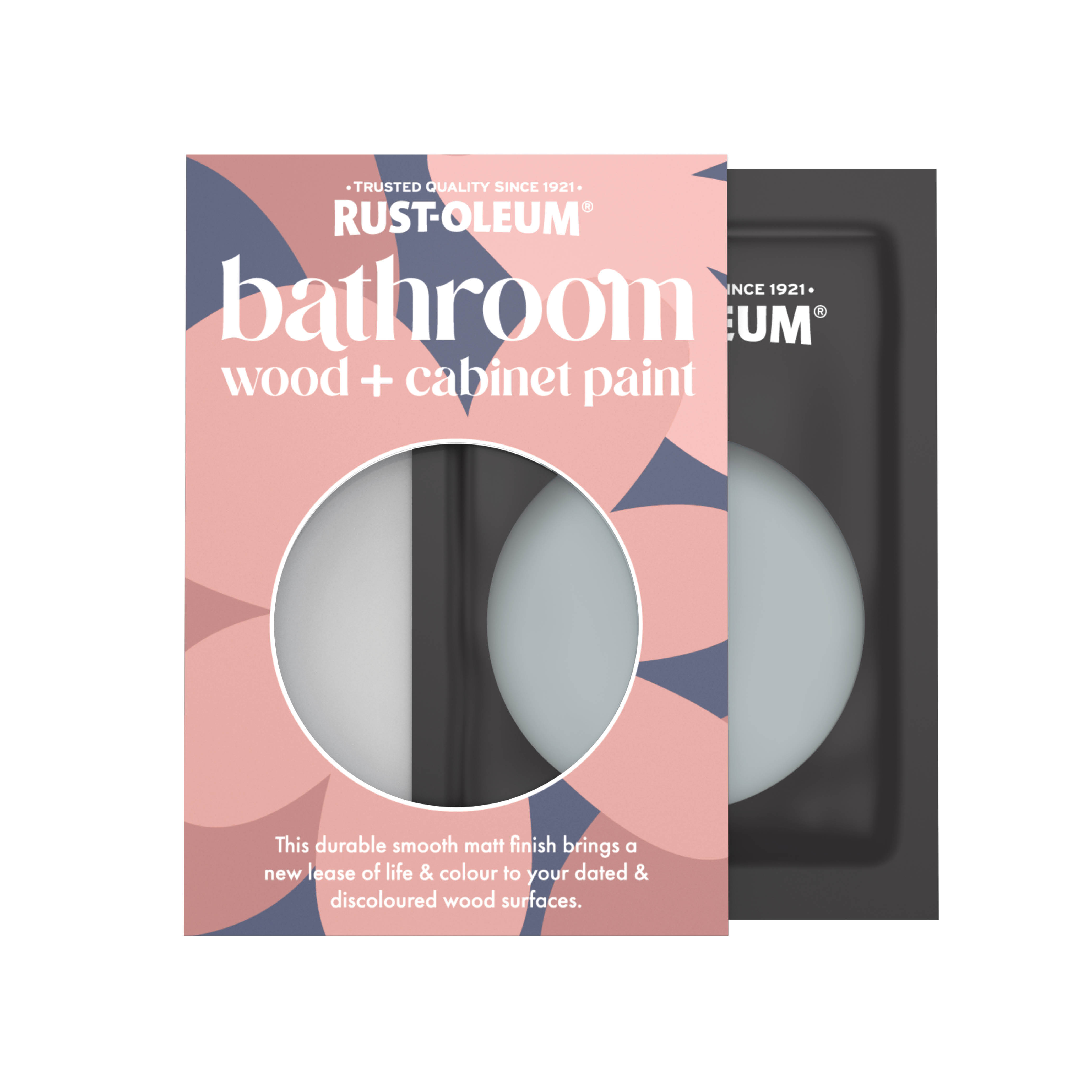 Bathroom Wood & Cabinet Paint, Matt Finish - MINERAL GREY 10ml