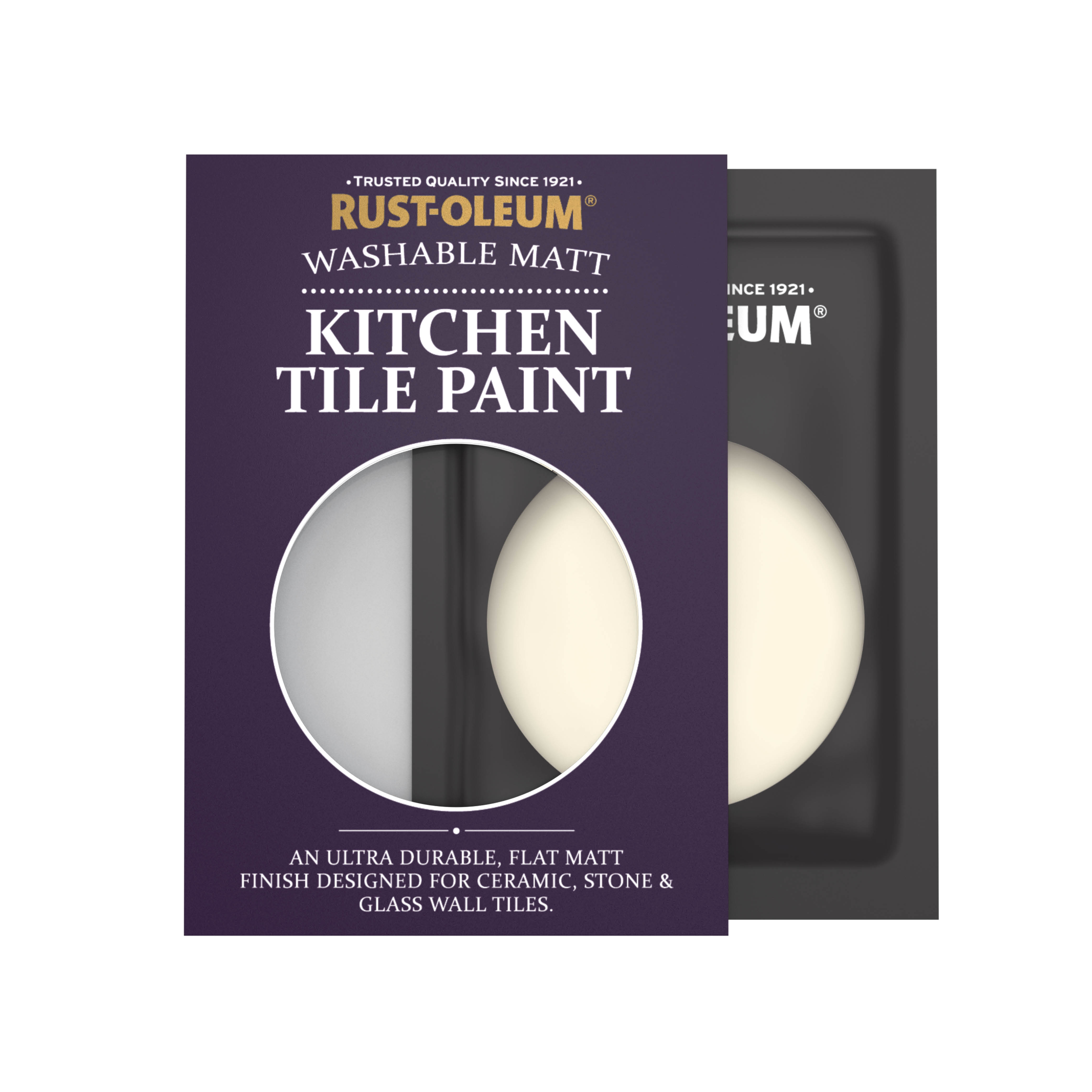 Kitchen Tile Paint, Matt Finish - CLOTTED CREAM 10ml