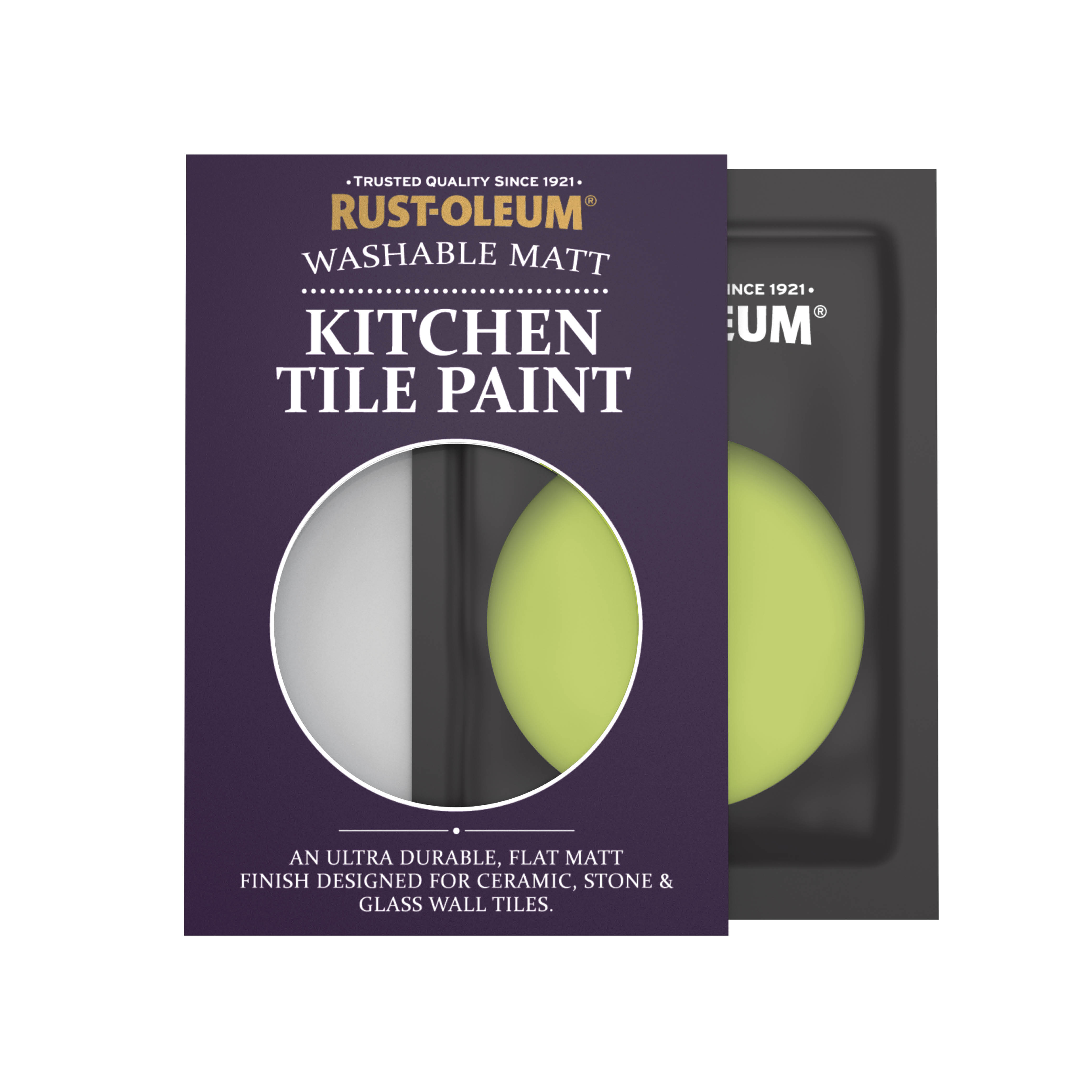 Kitchen Tile Paint, Matt Finish - KEY LIME 10ml