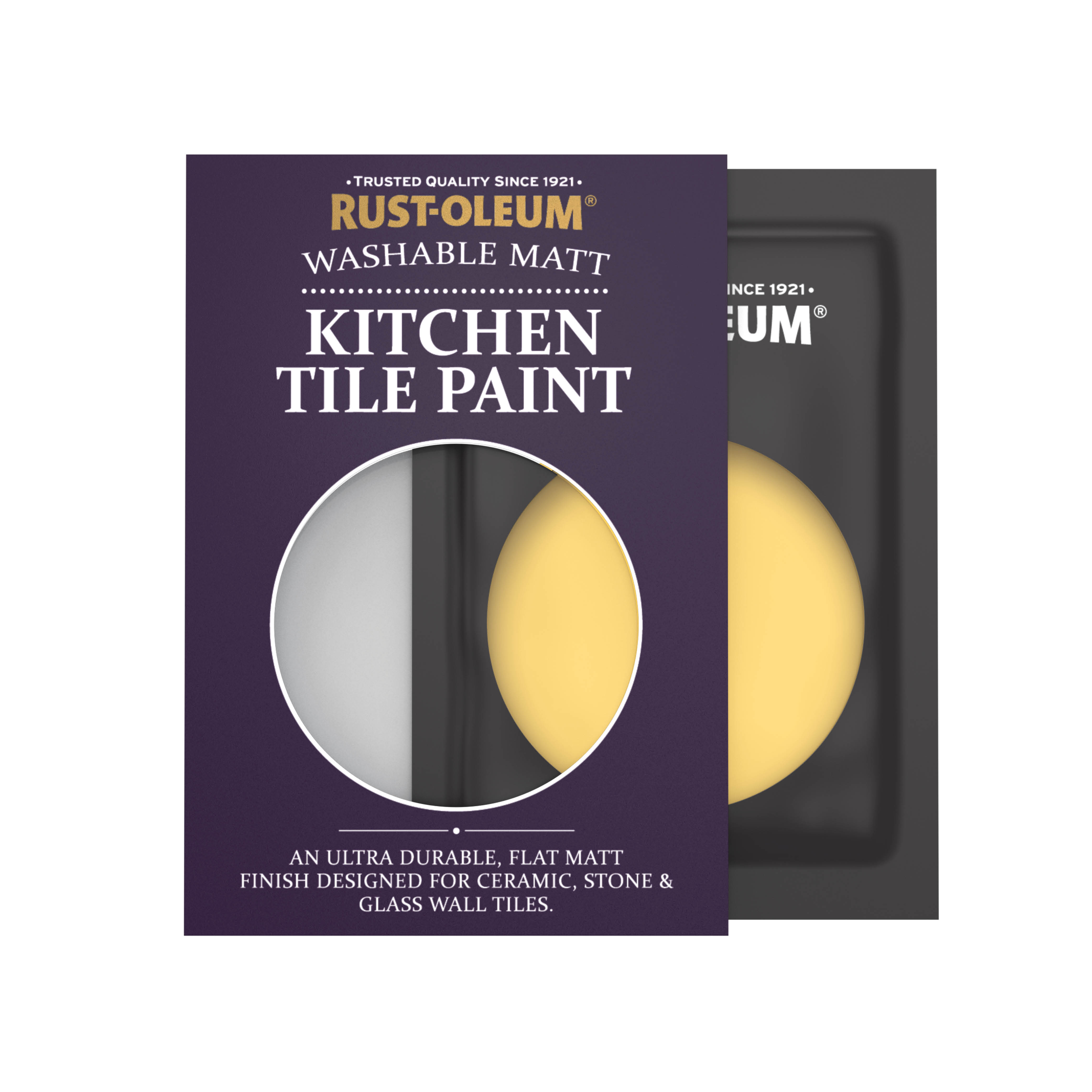 Kitchen Tile Paint, Matt Finish - LEMON JELLY 10ml